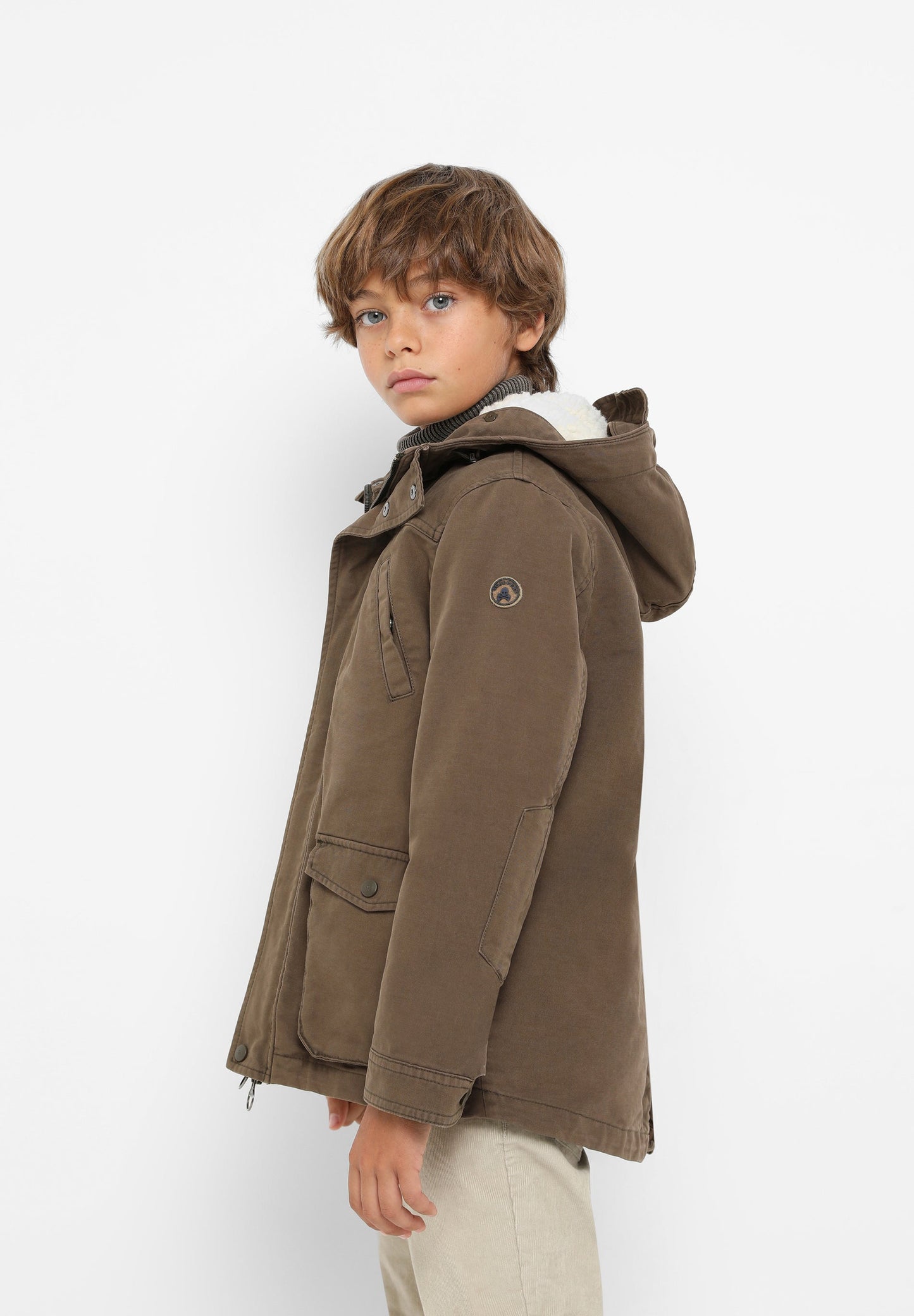 SHEARLING PARKA