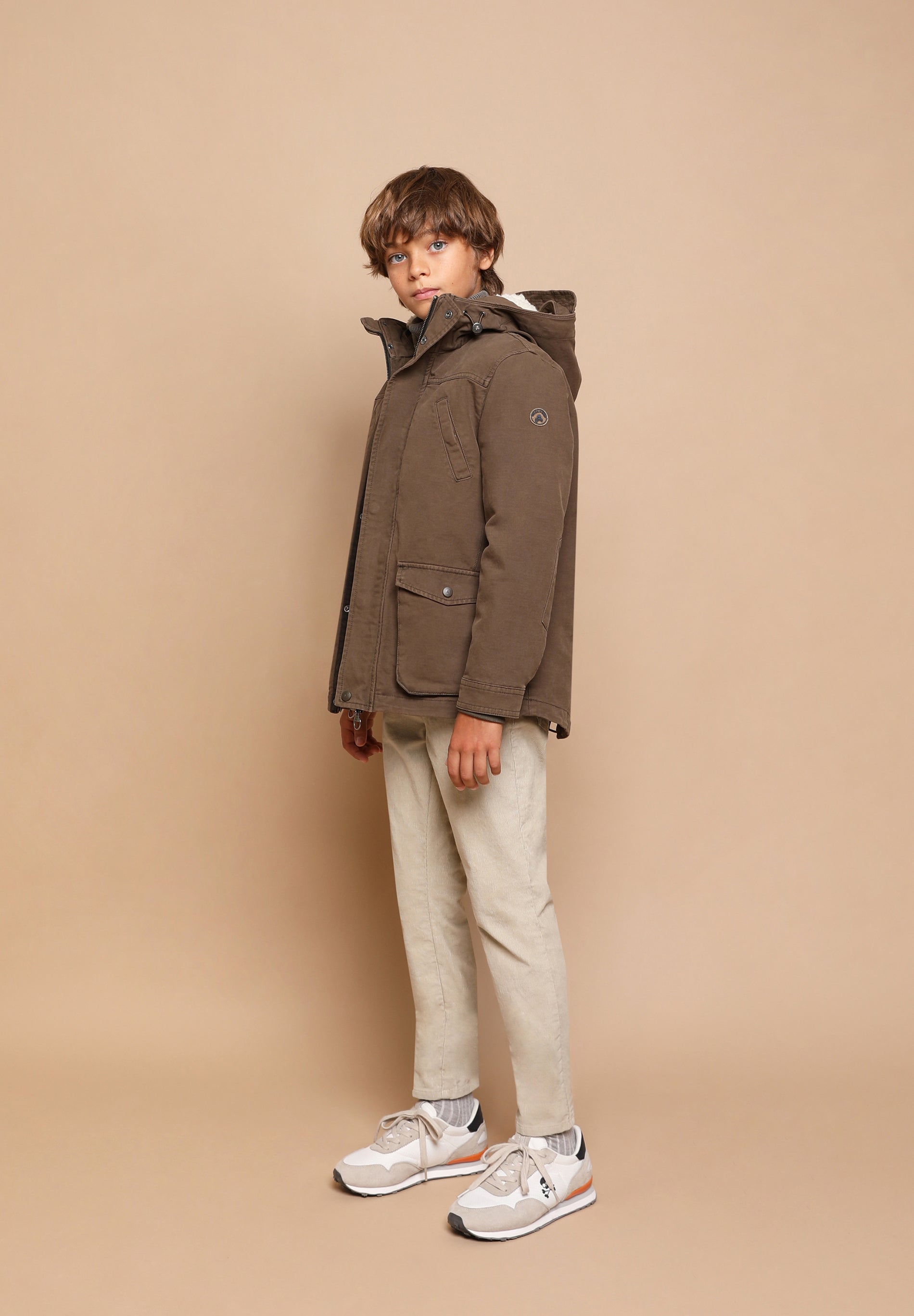 SHEARLING PARKA
