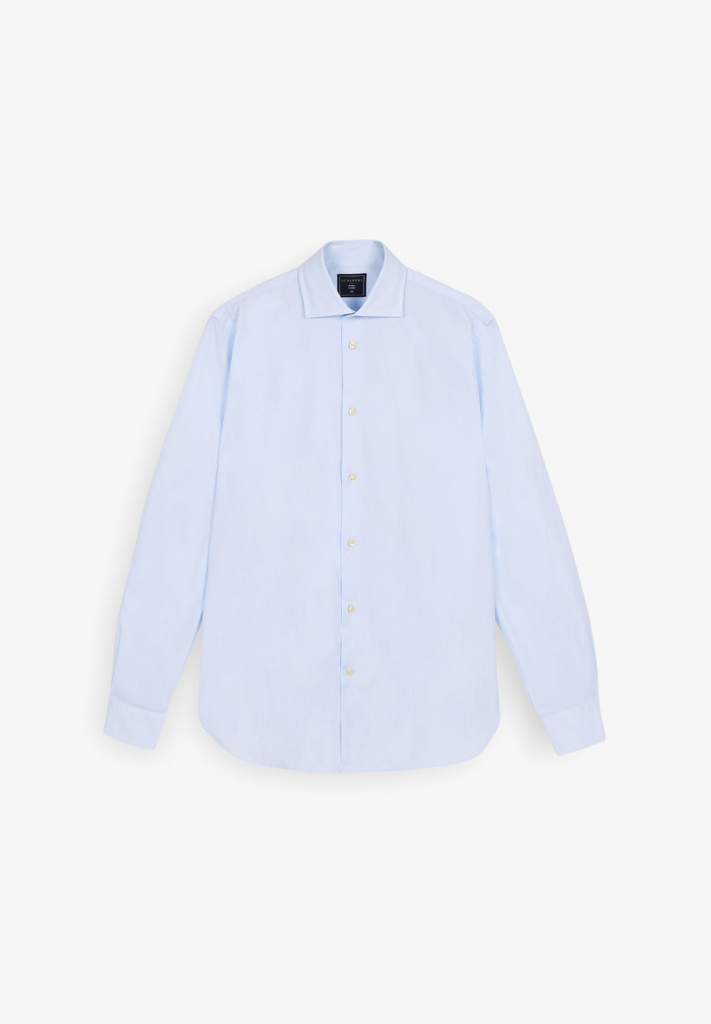 MIXED CUFF DRESS SHIRT