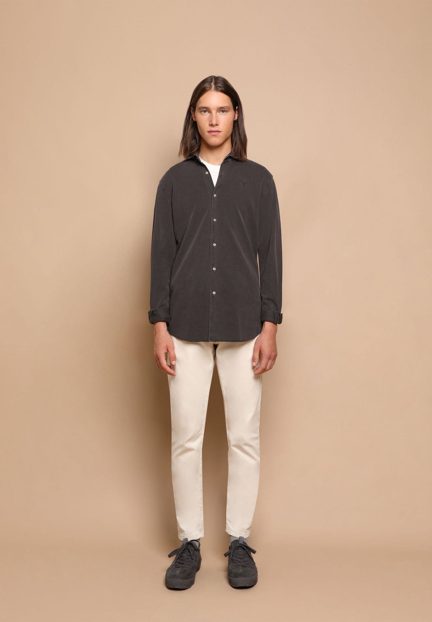 PIQUE FABRIC SHIRT