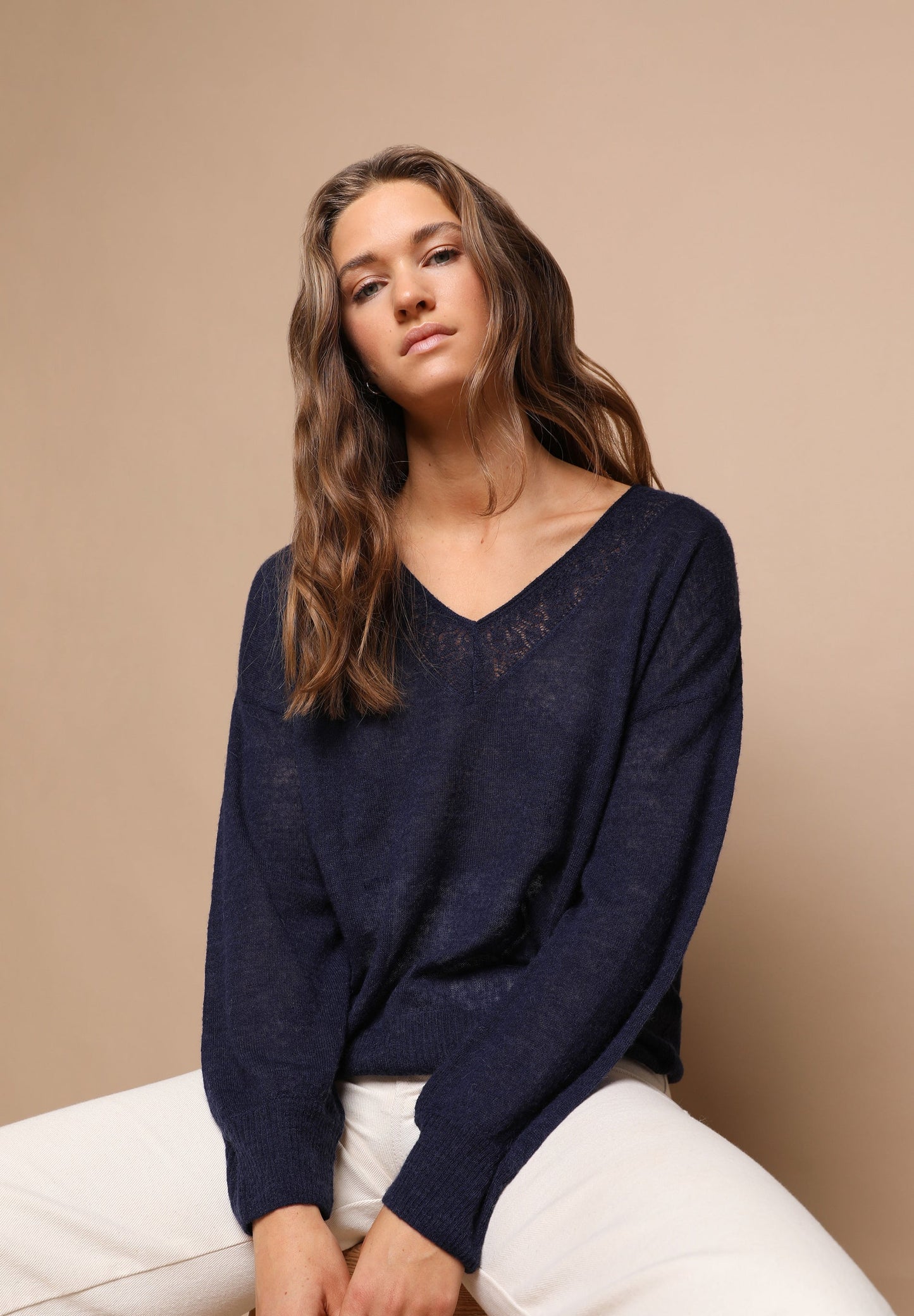 POINTELLE SWEATER