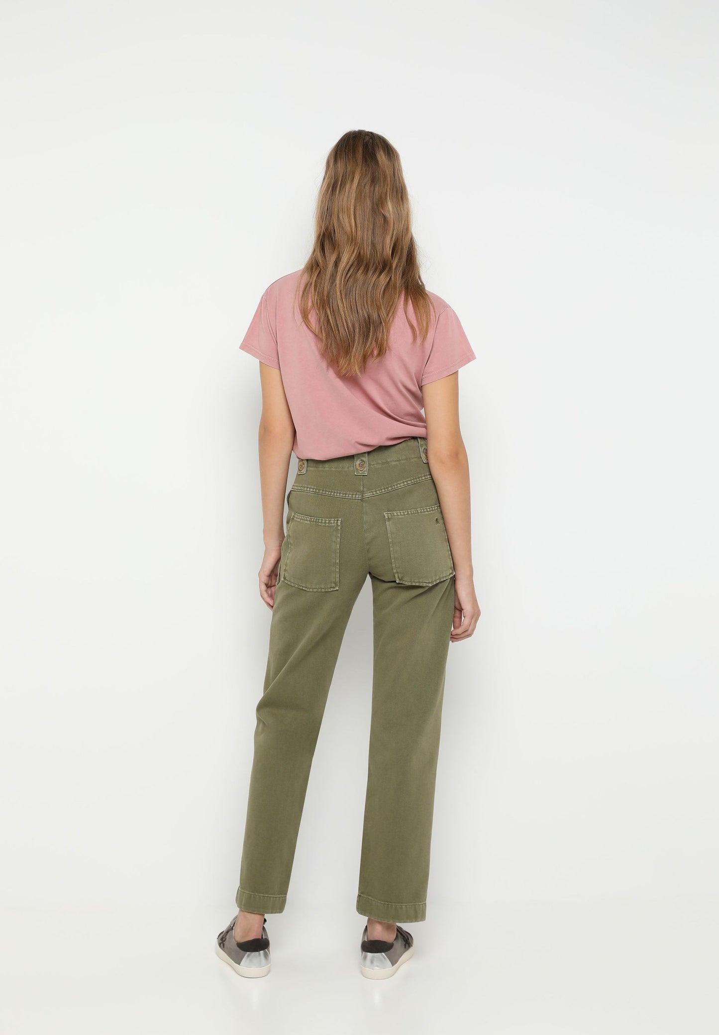 STRAIGHT TROUSERS WITH POCKETS