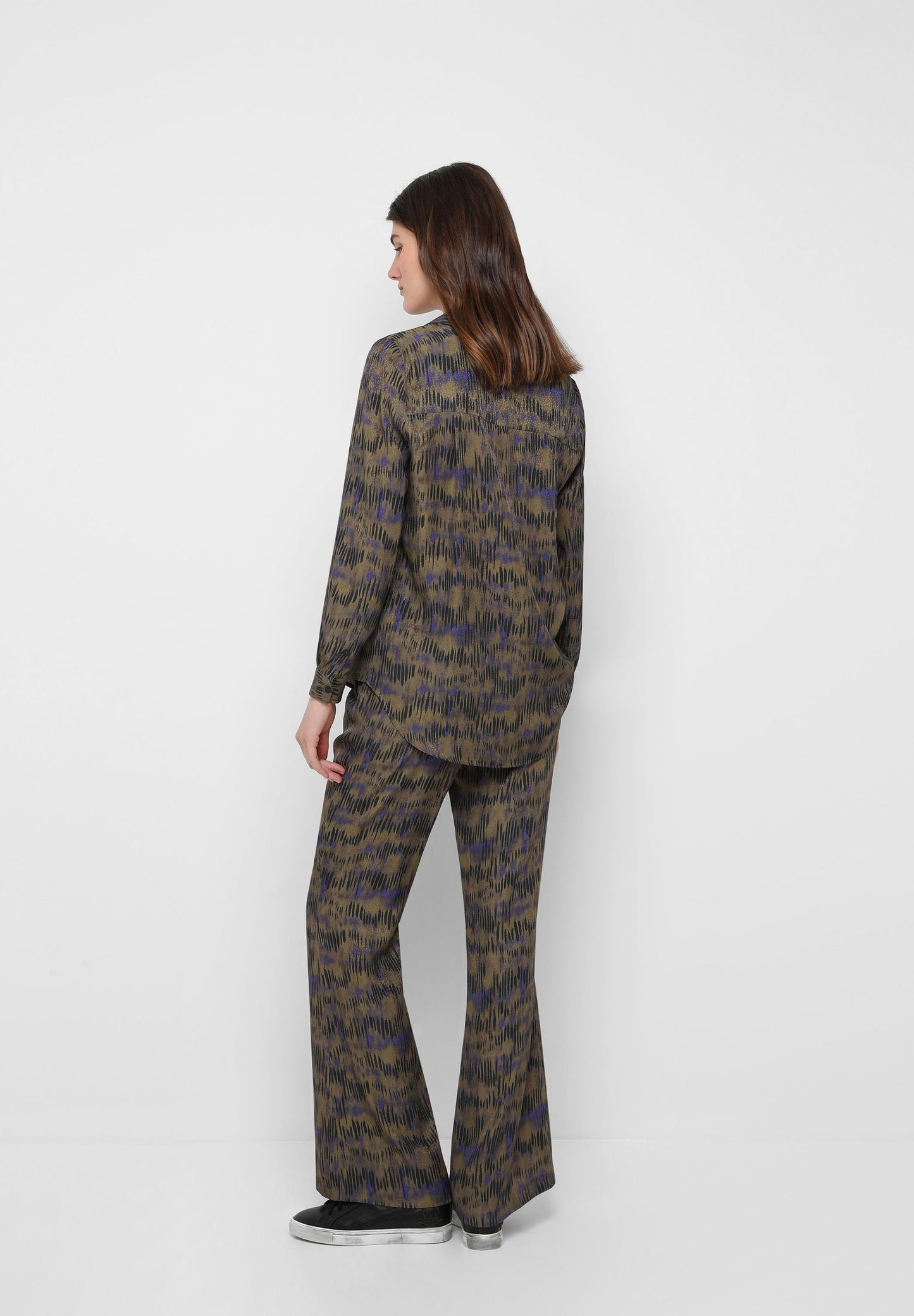 FLOWING PRINTED TROUSERS