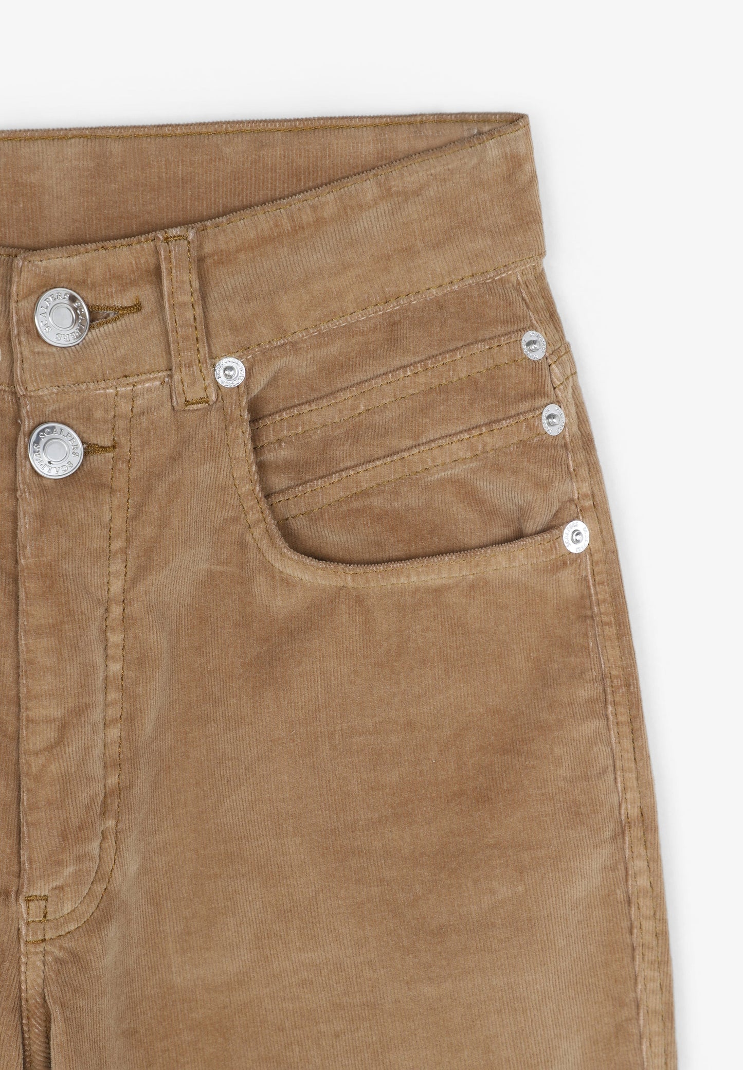 FLARED CORDUROY TROUSERS