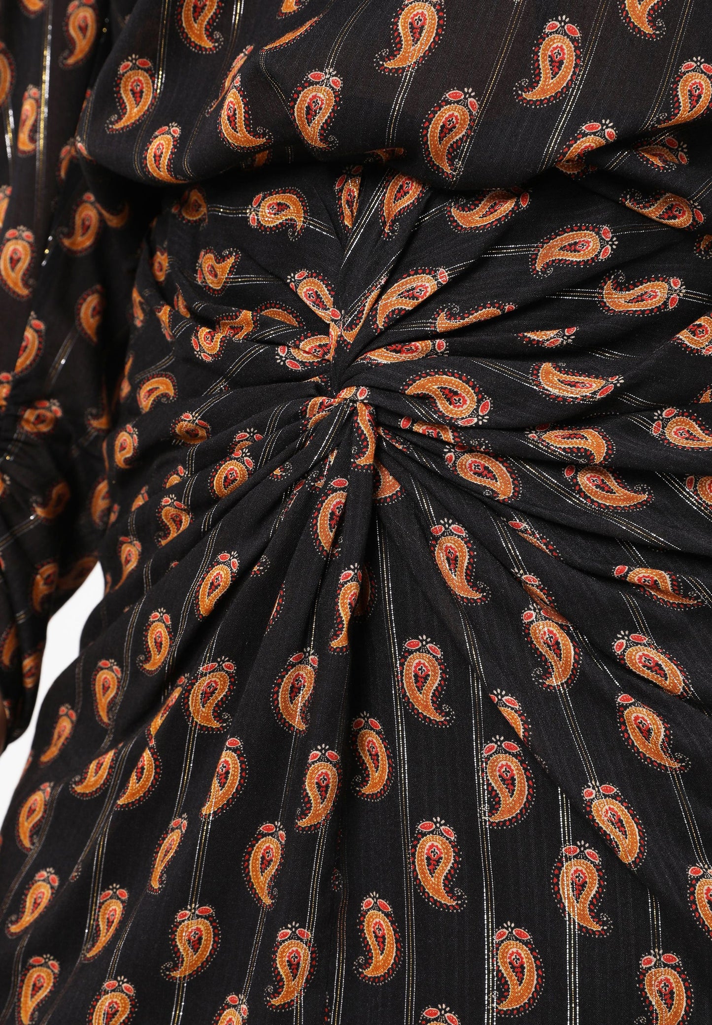 PAISLEY PRINT MINI SKIRT