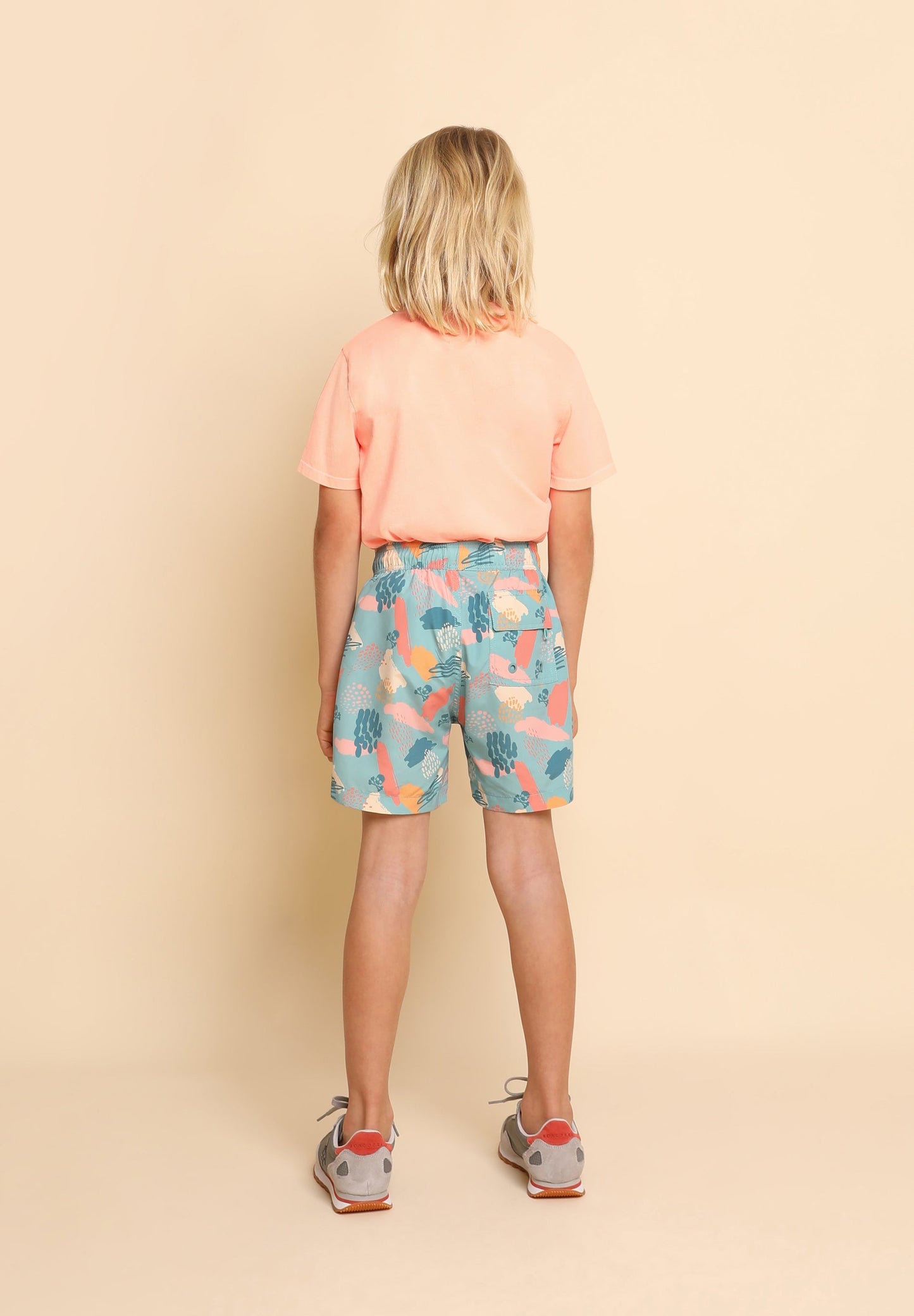 SWIMMING TRUNKS WITH FUN MOTIFS