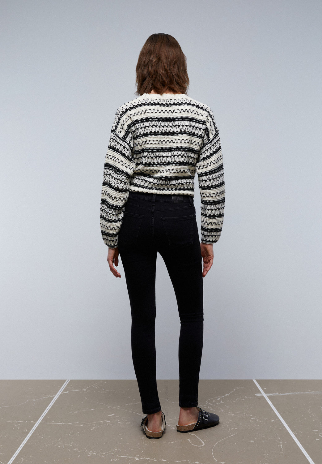 JEANS SKINNY BOTONES - Scalpers