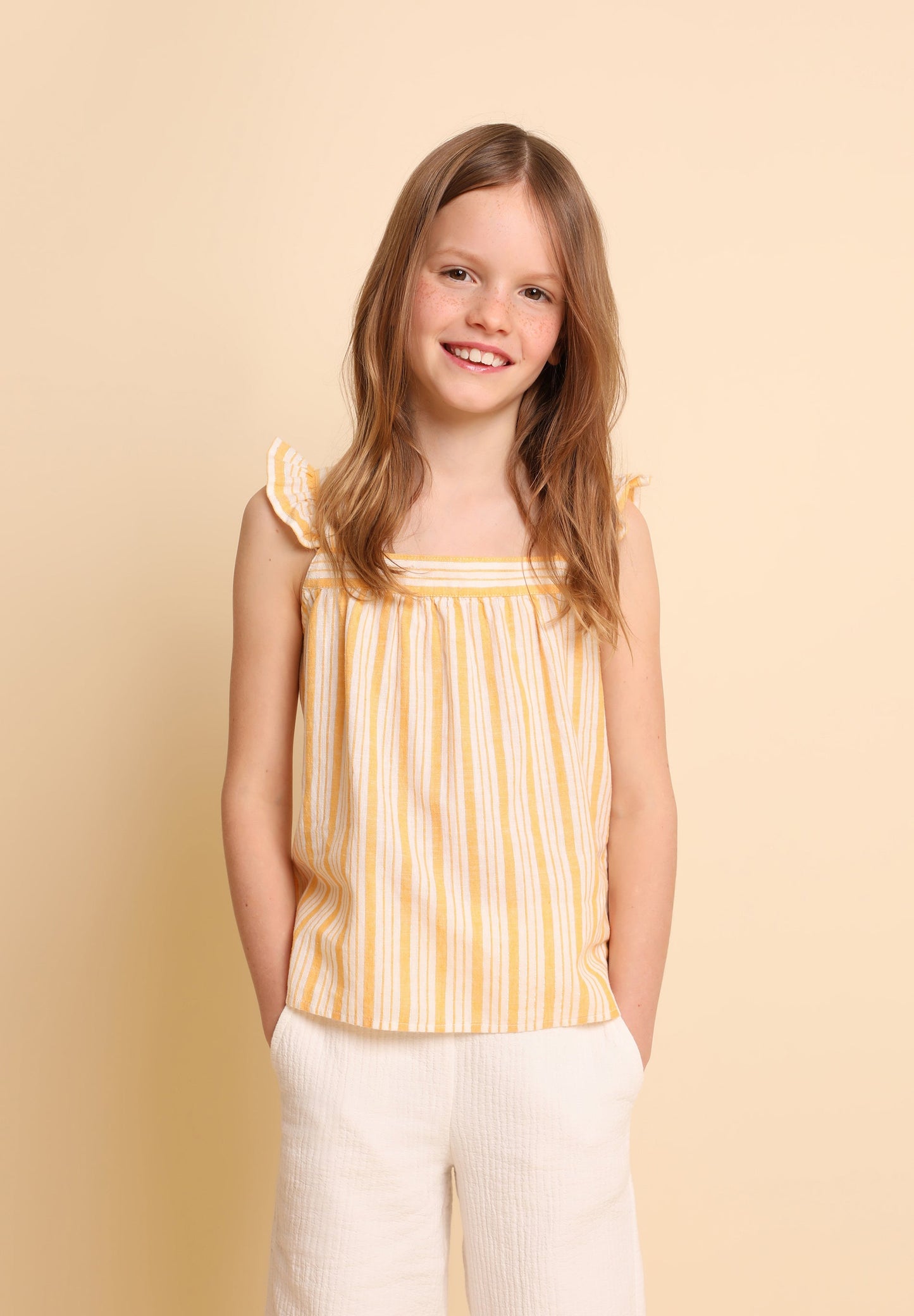 VERTICAL STRIPED BLOUSE