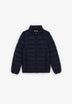 QUILTED JACKET WITH SKULL DETAIL