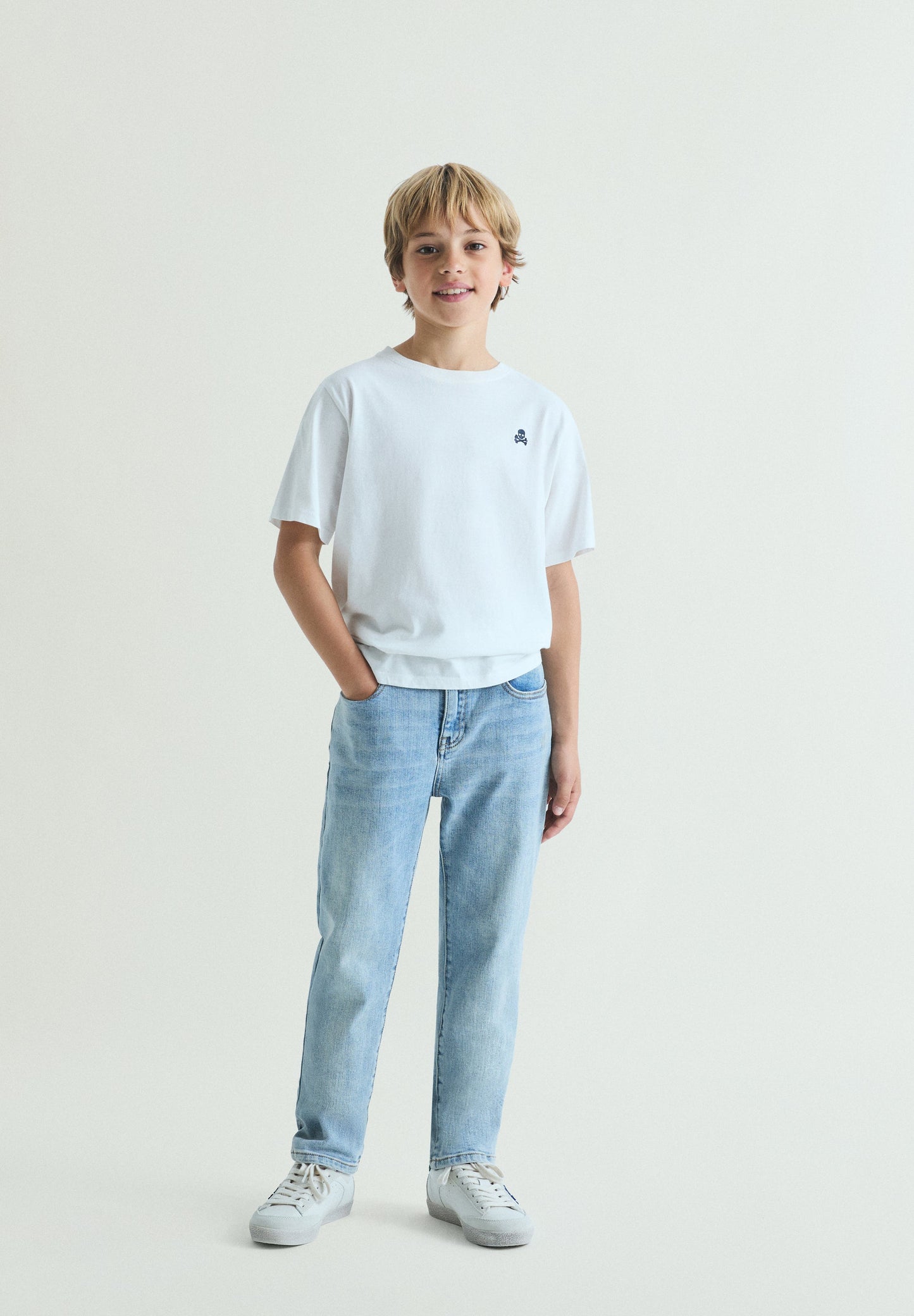 BASIC SKULL T-SHIRT