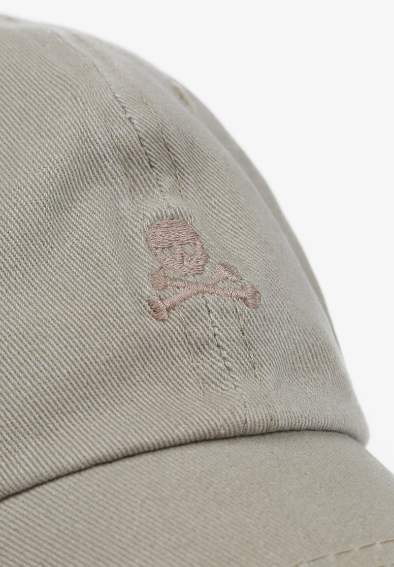 EMBROIDERED SKULL CAP