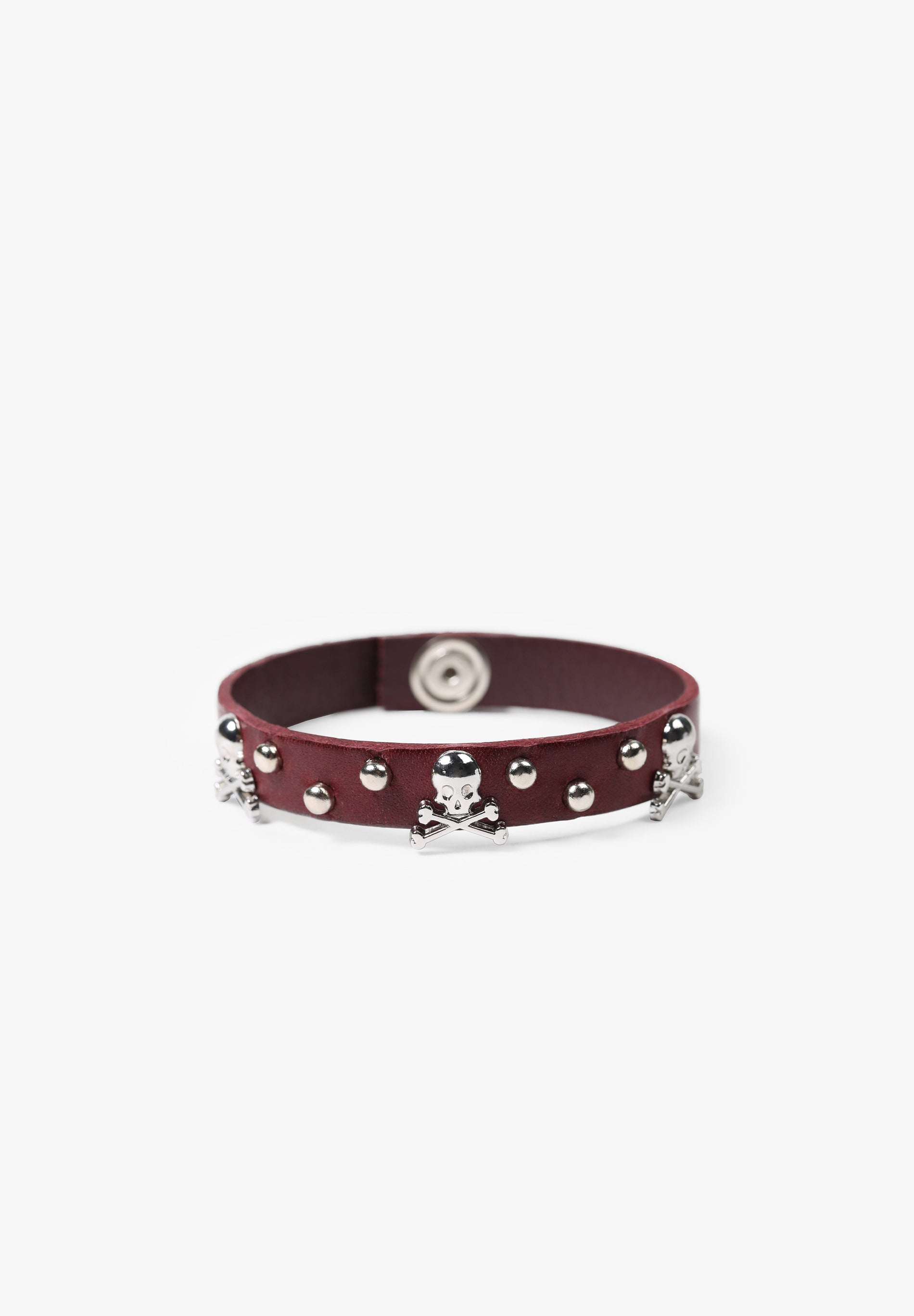 BRACELET WITH SKULL STUDS