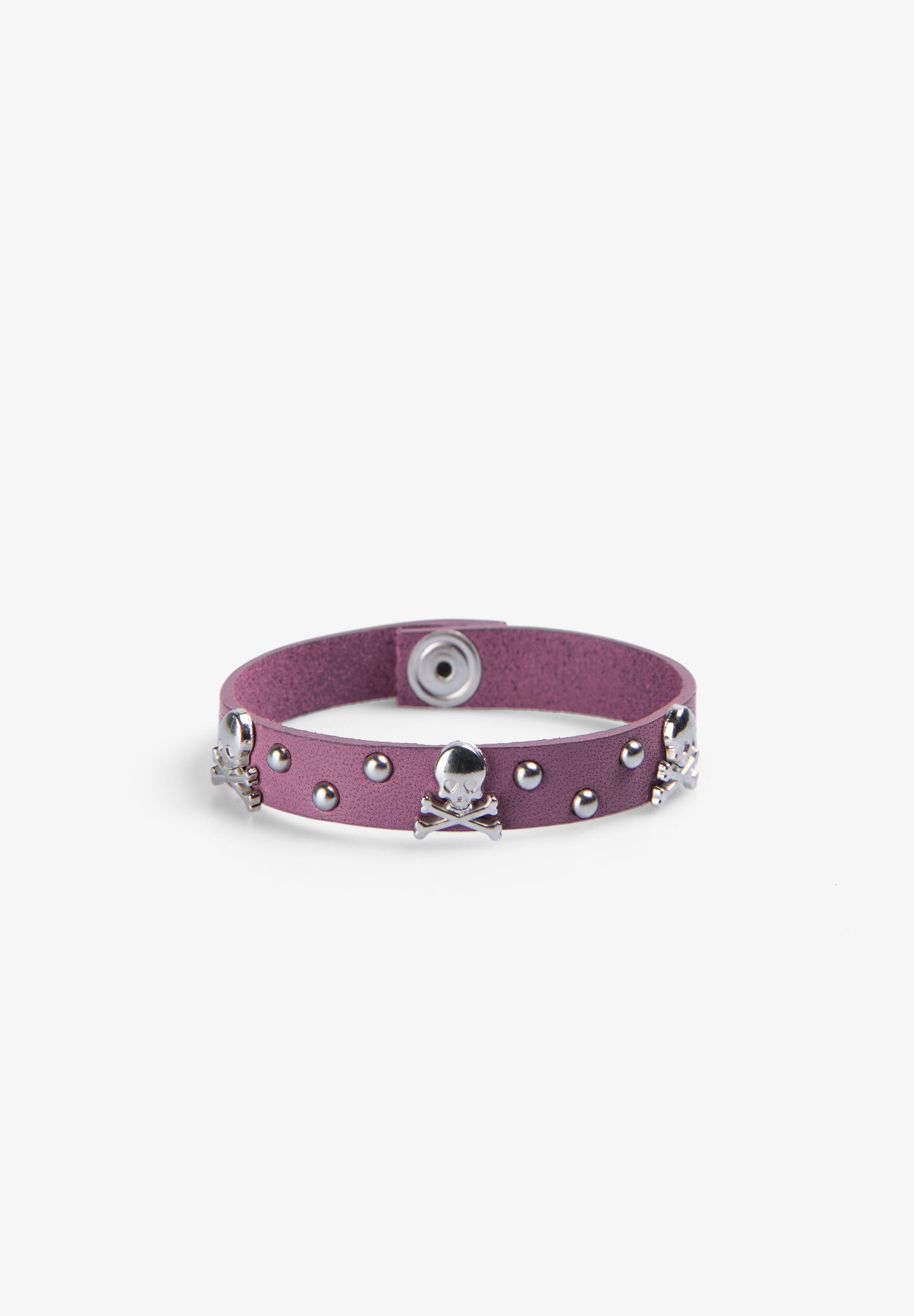 BRACELET WITH SKULL STUDS