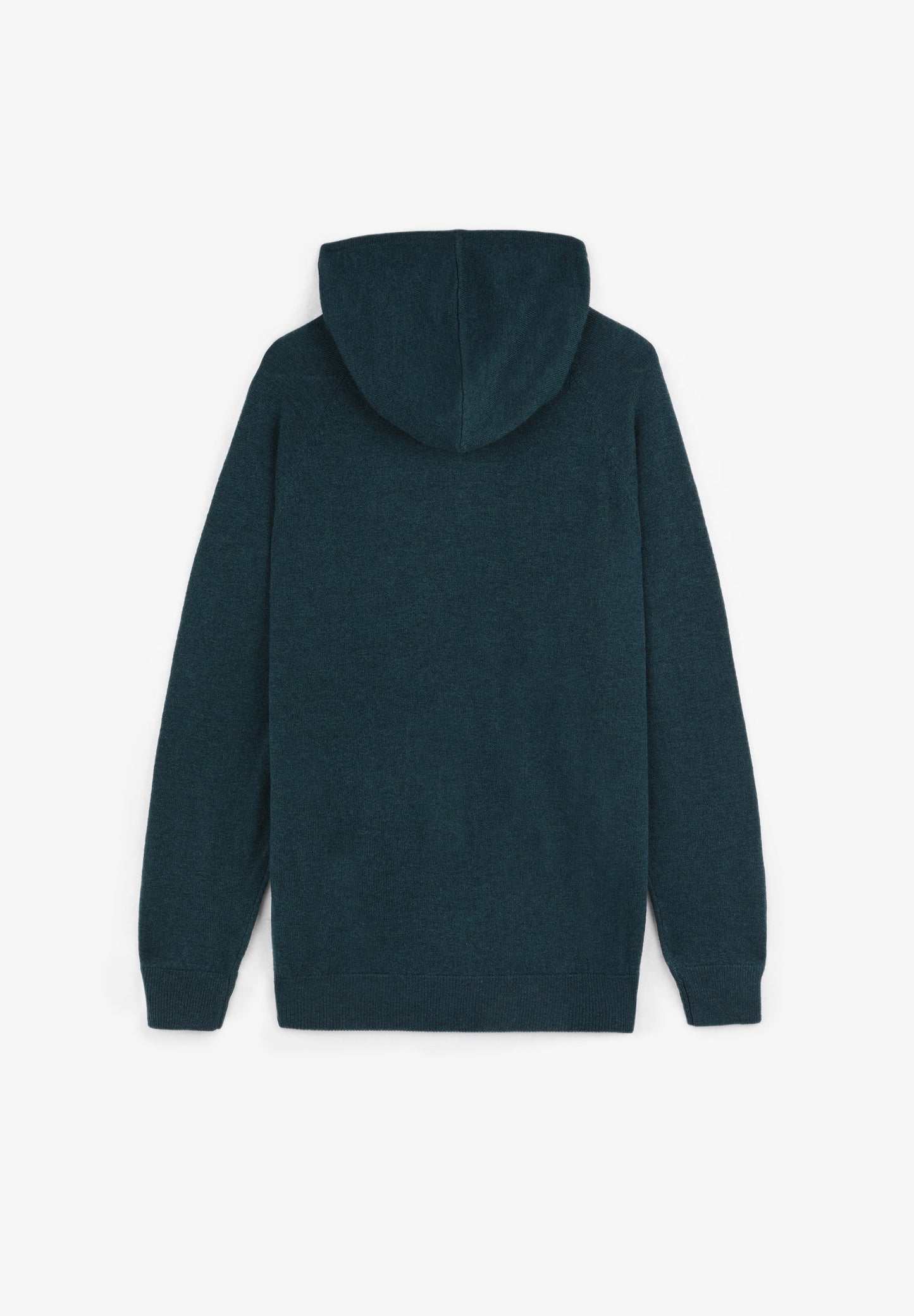 WOOL SWEATER WITH HOOD