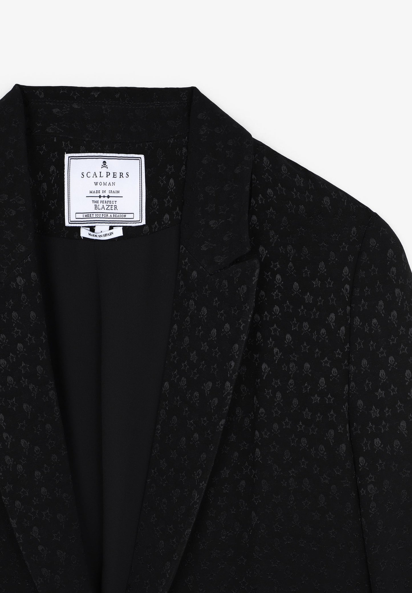 BLAZER WITH SKULLS & STARS