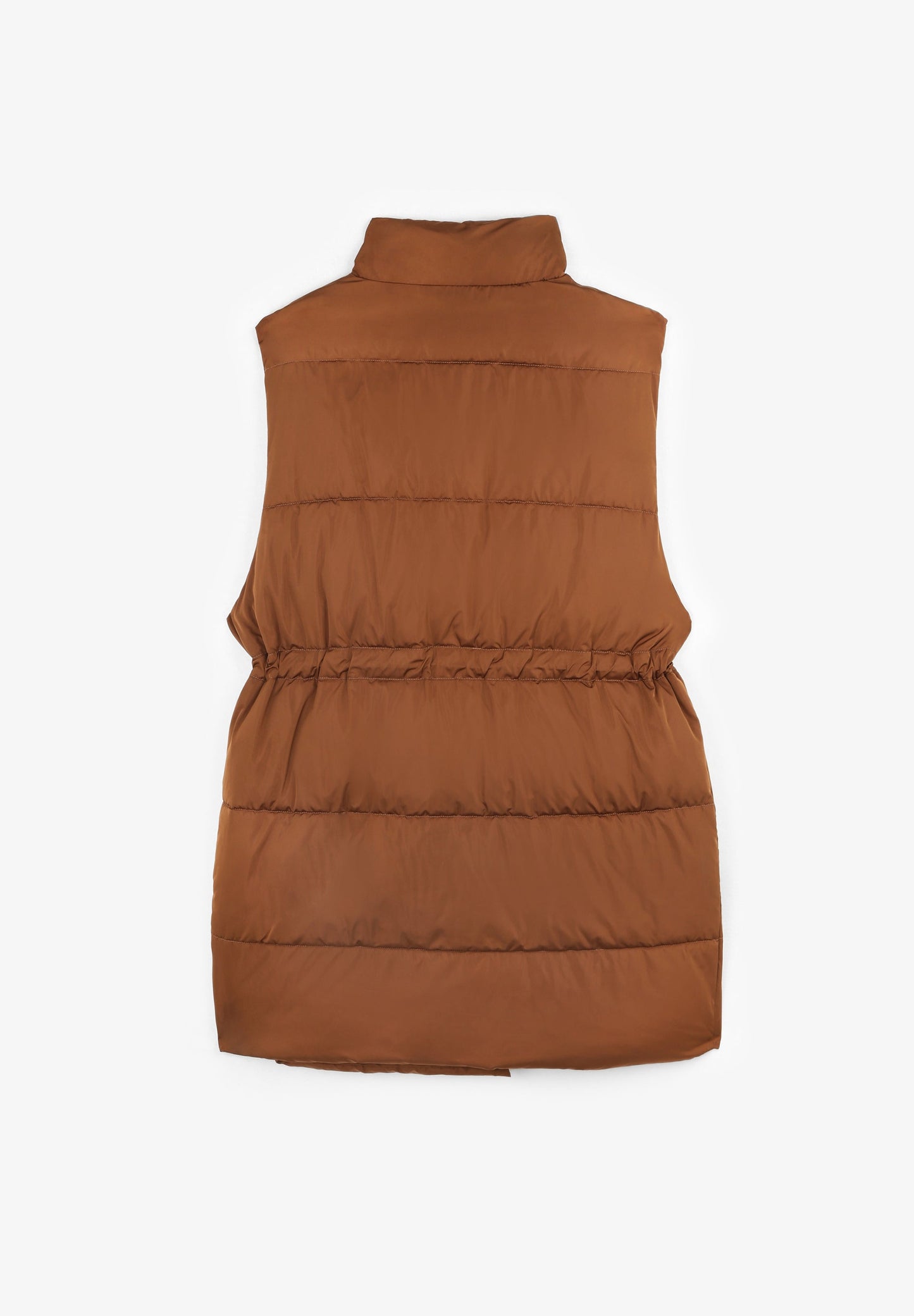 QUILTED MIDI GILET
