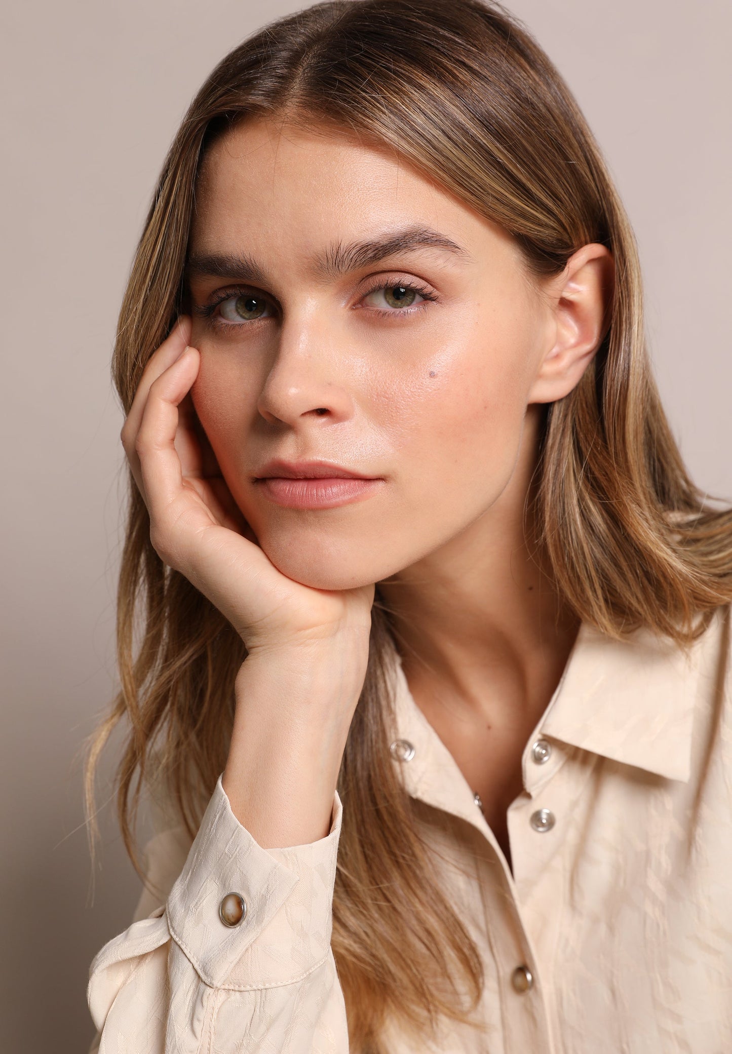 LOOSE-FITTING JACQUARD SHIRT