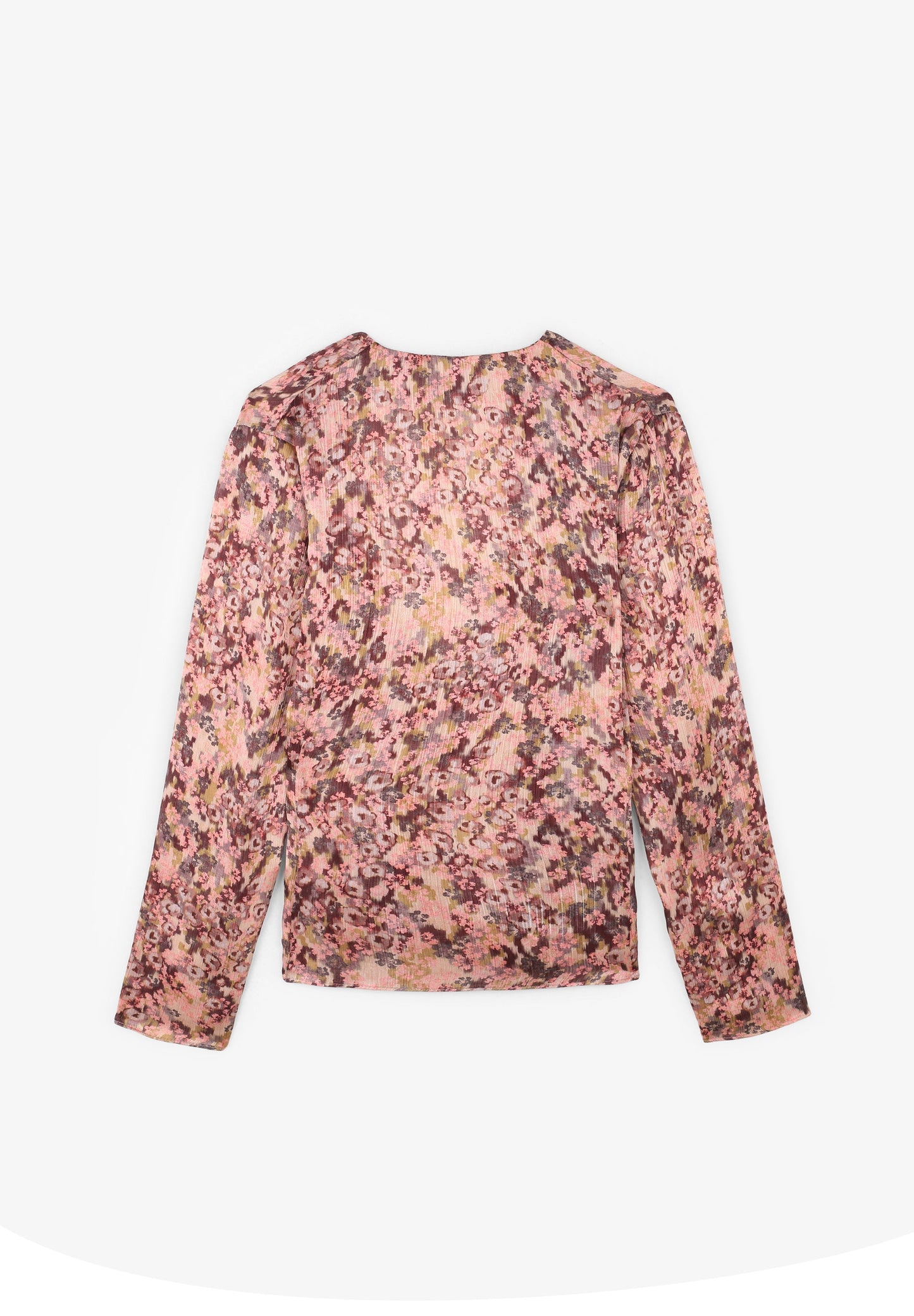 PRINTED CROSSOVER SHIRT