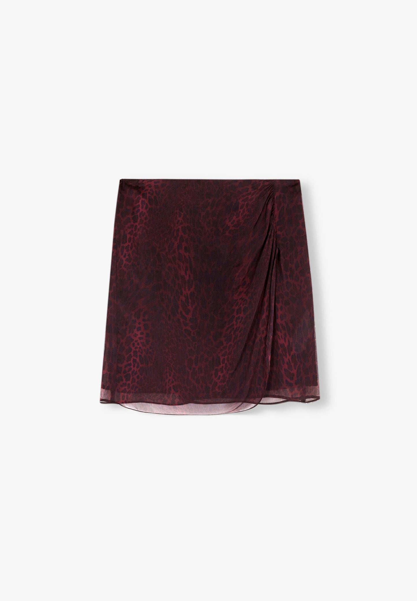 ANIMAL PRINT MINI SKIRT