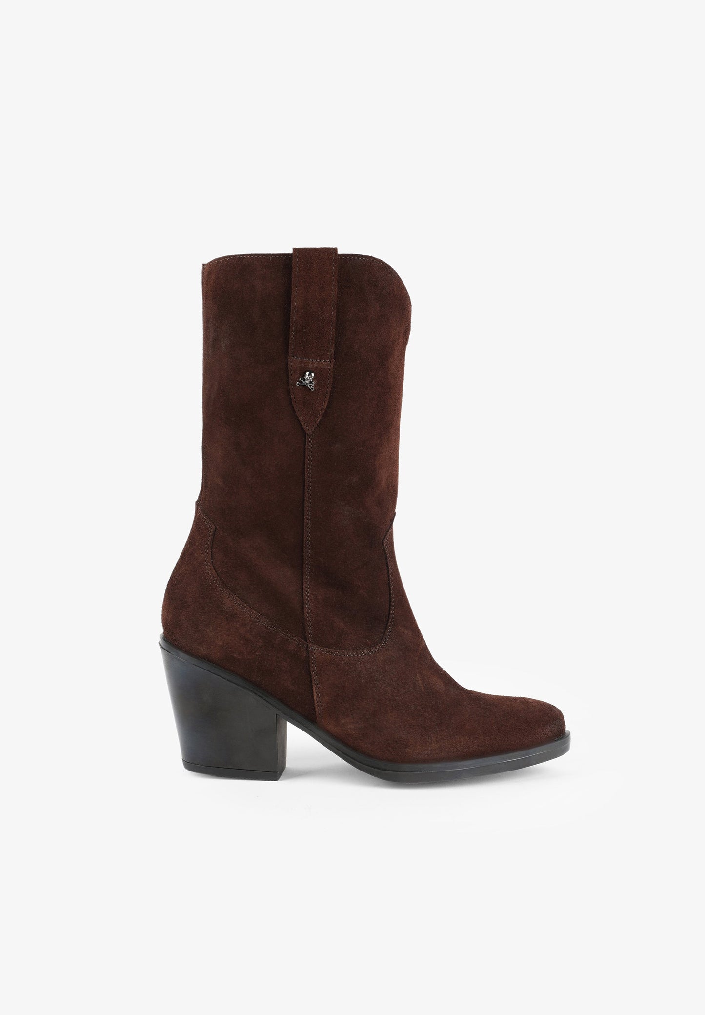 SPLIT SUEDE BOOTS