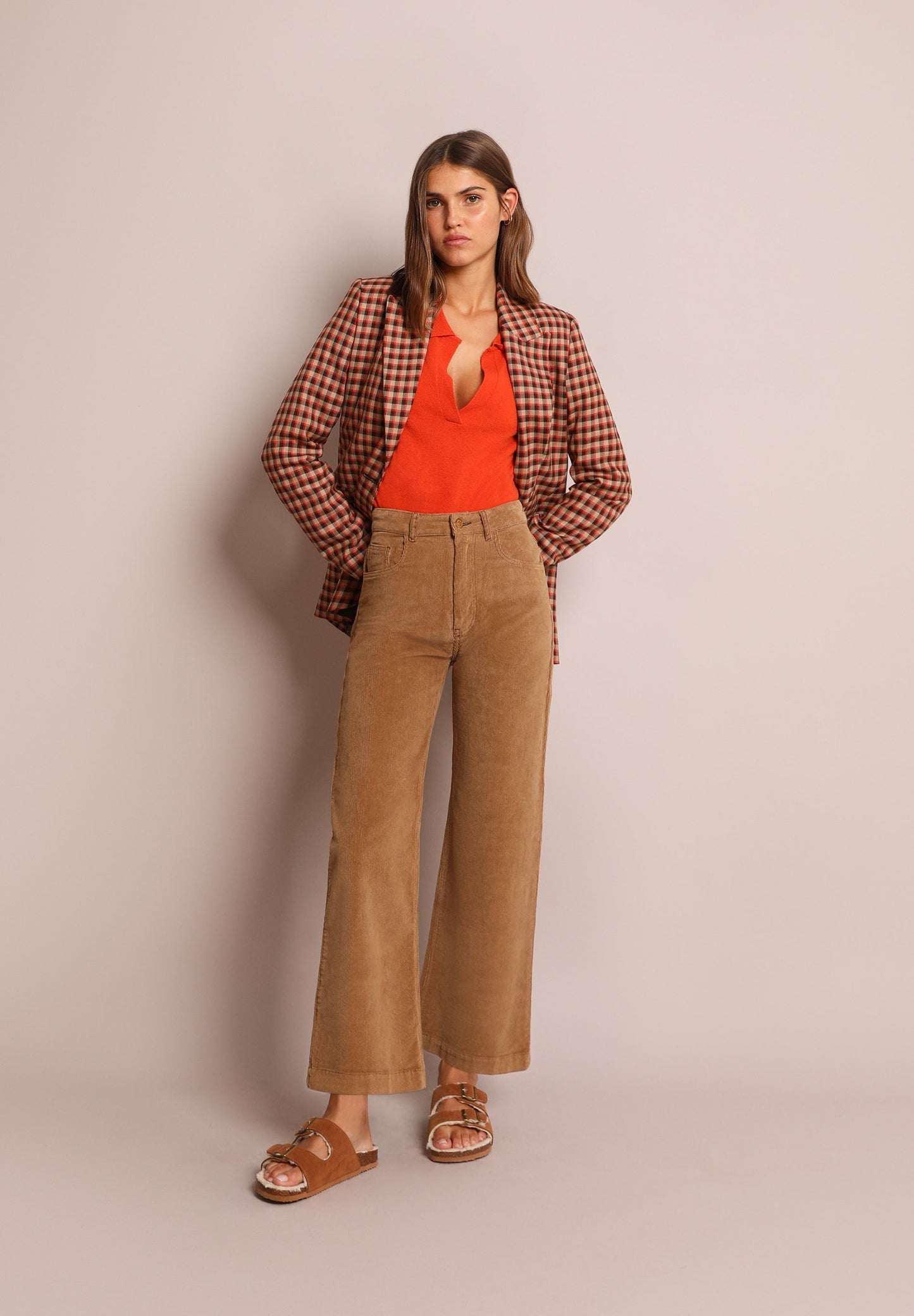CORDUROY CULOTTE TROUSERS