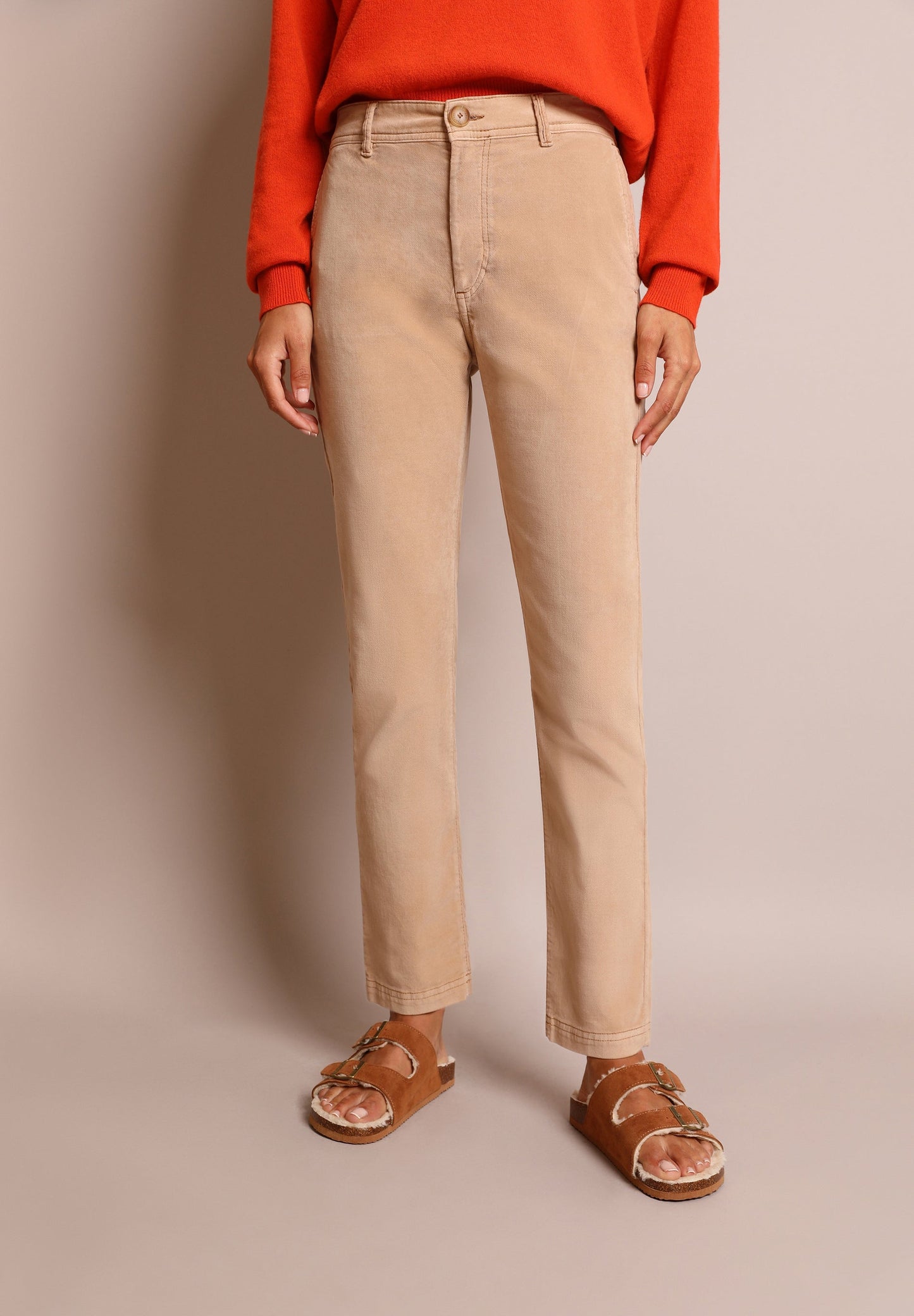CORDUROY CHINO TROUSERS
