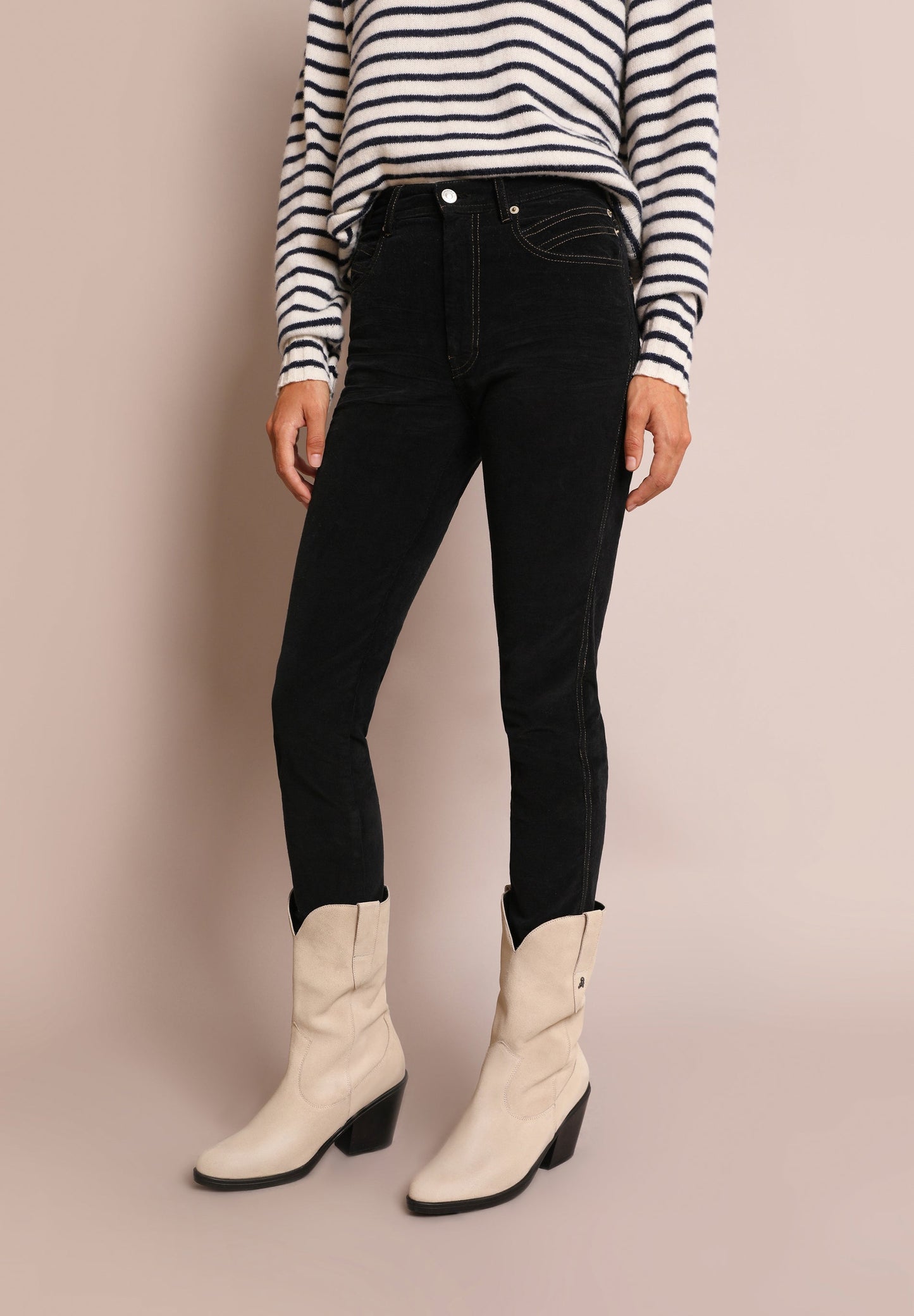 SKINNY CORDUROY TROUSERS