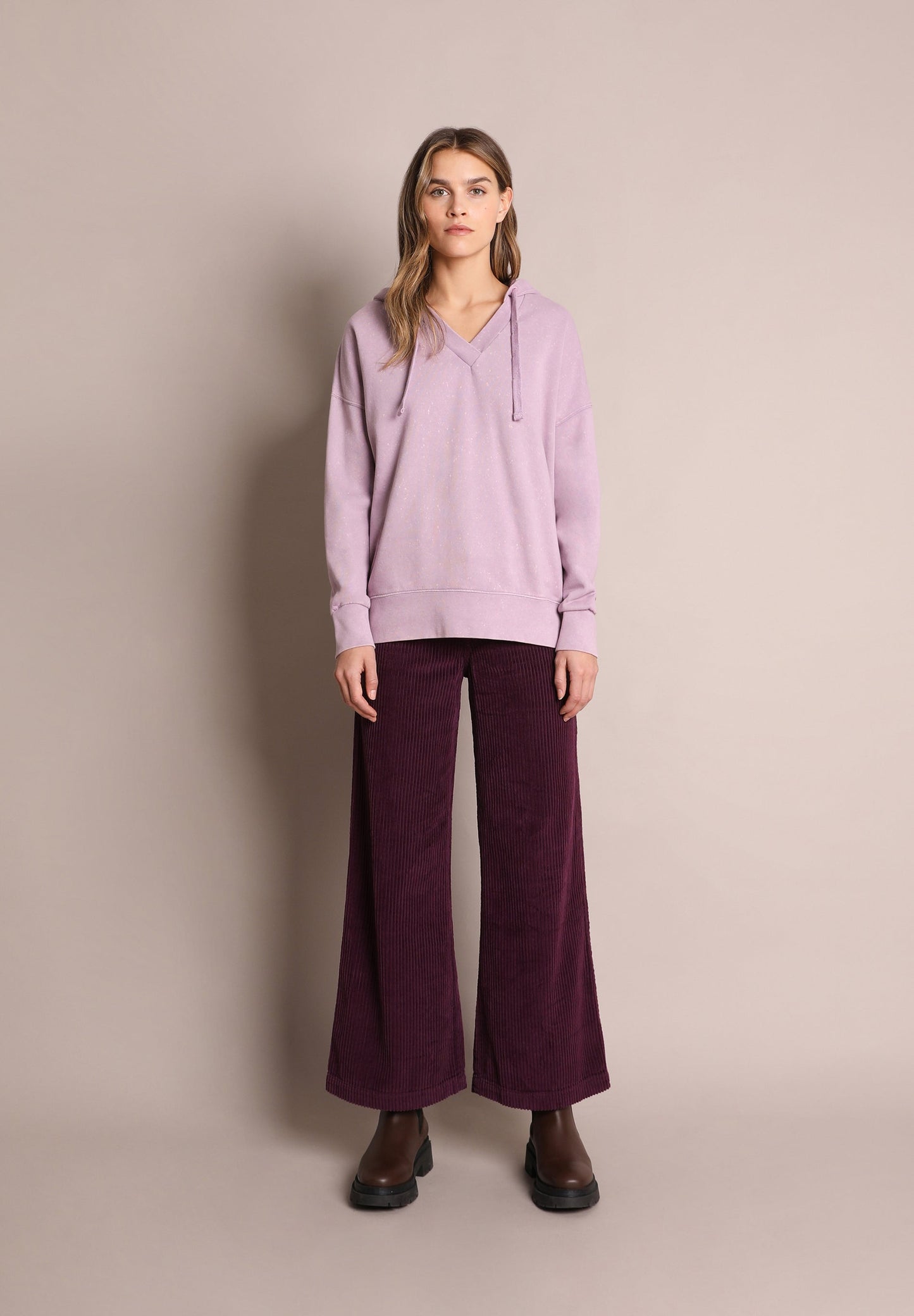 HOODIE MARBLE SWEATER