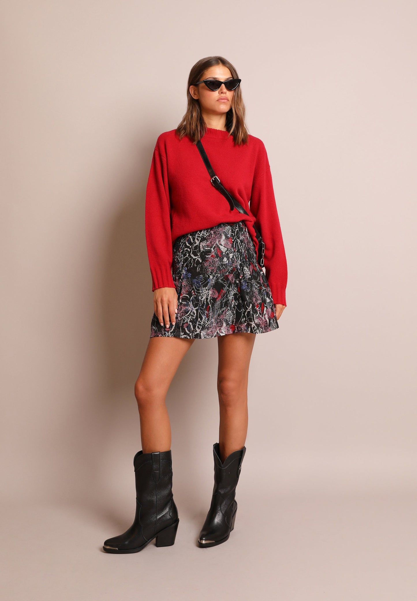 MINI SKIRT WITH RUFFLES