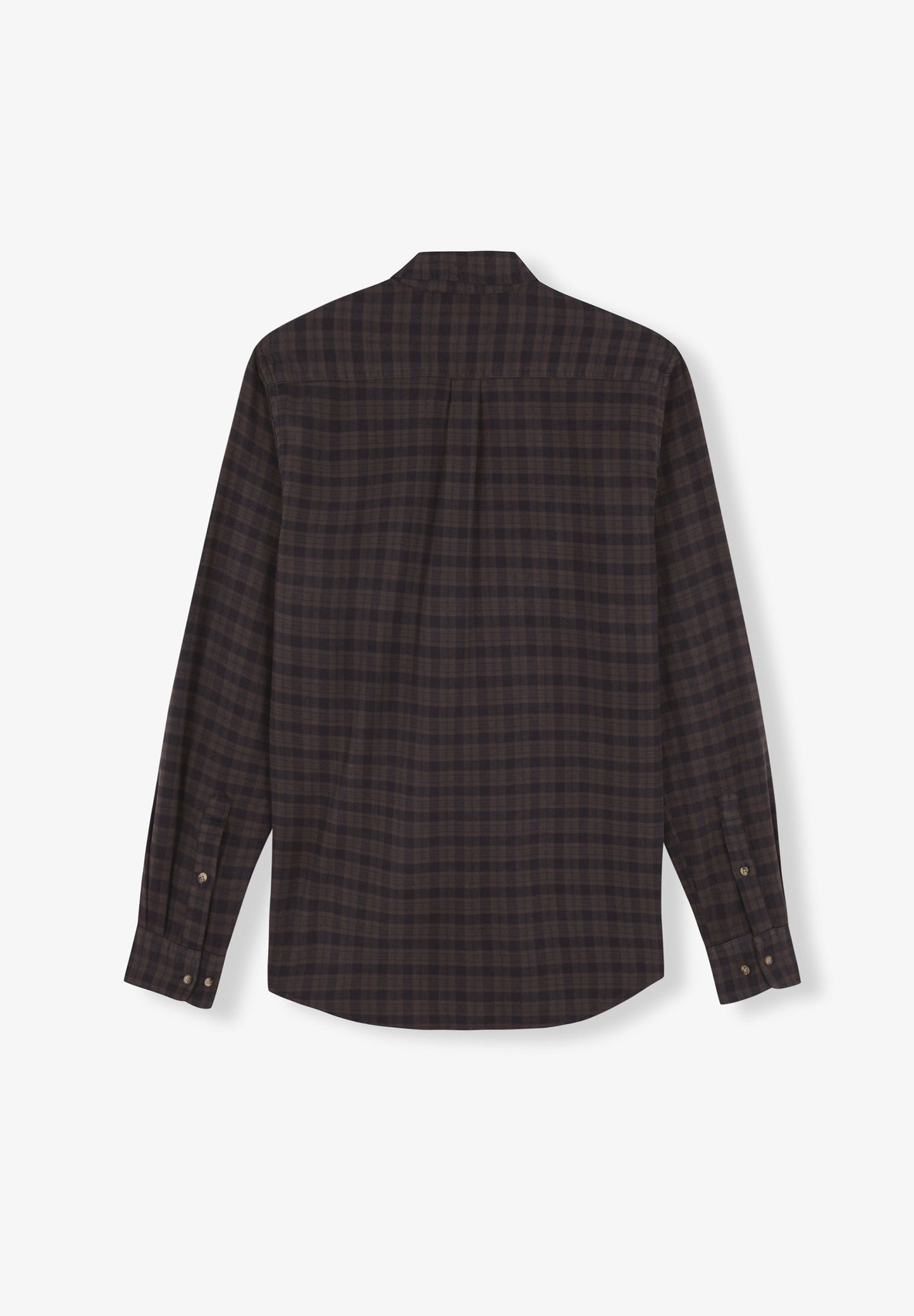 CHECK SHIRT WITH A BUTTON-DOWN COLLAR
