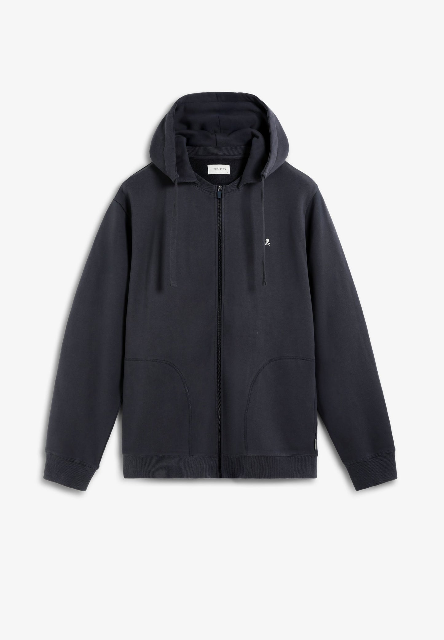 SUDADERA CAPUCHA BORDADA CONTRASTE - Scalpers