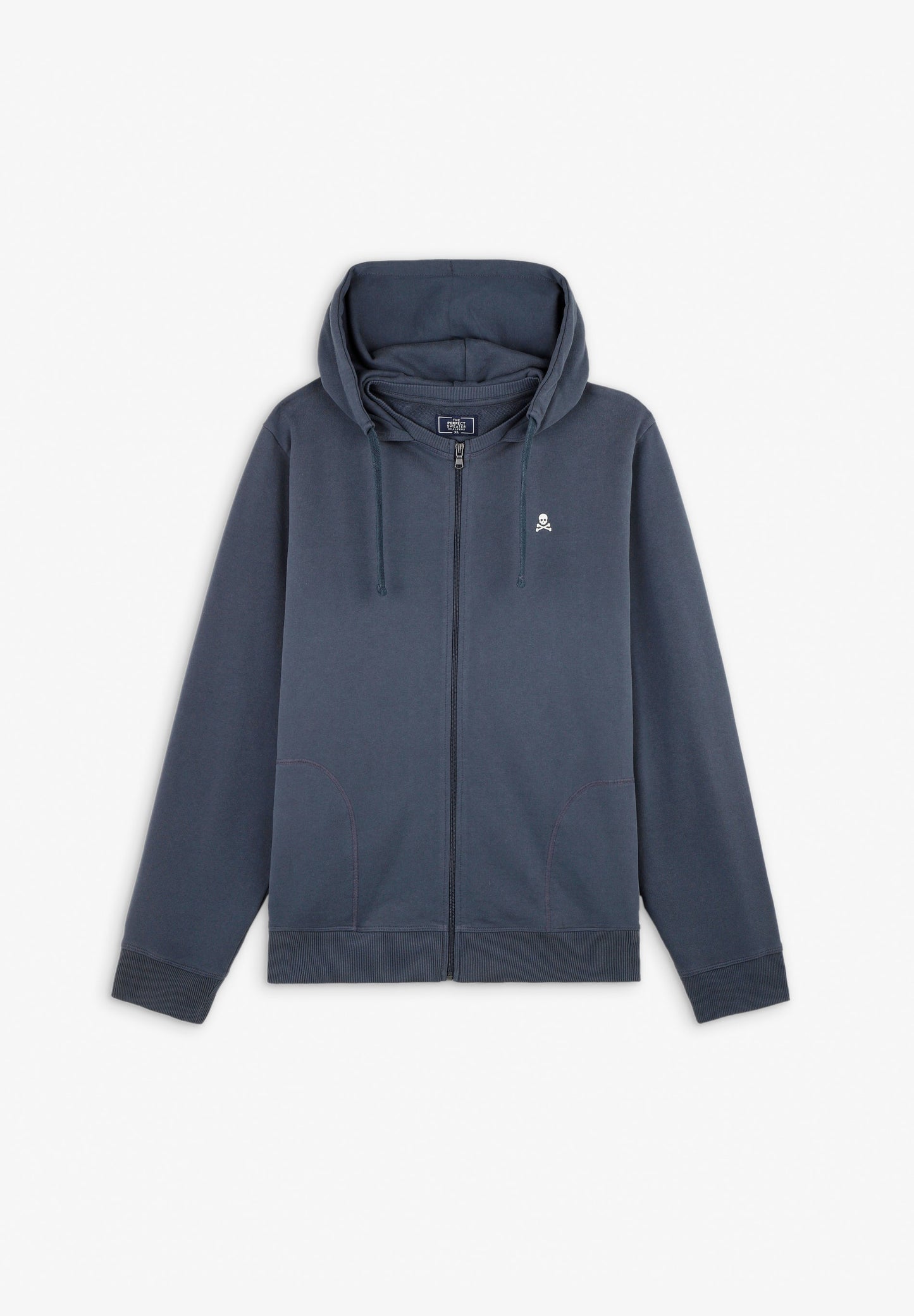 HOODIE WITH CONTRAST SKULL