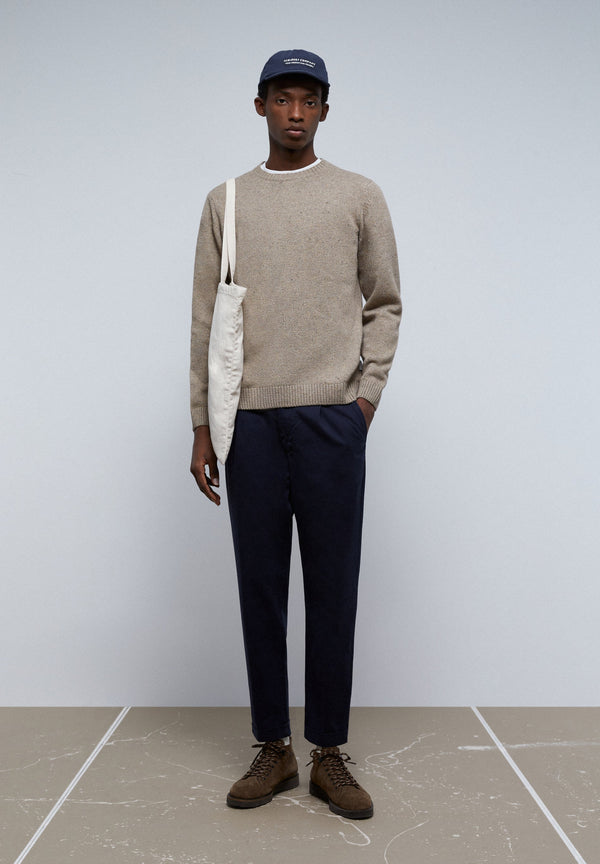 RIBBED WOOL SWEATER