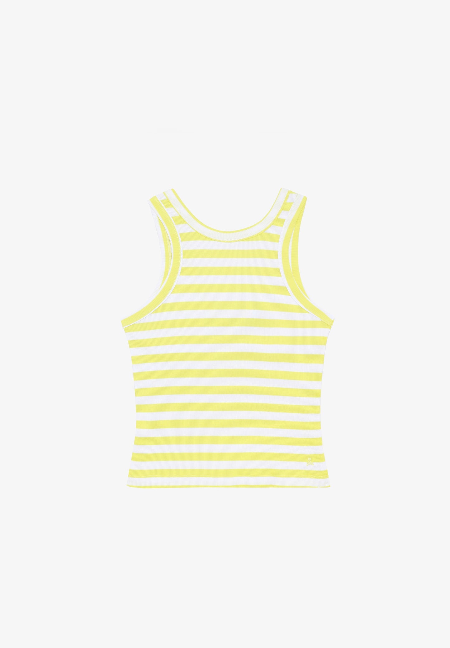 STRIPED STRAPPY T-SHIRT