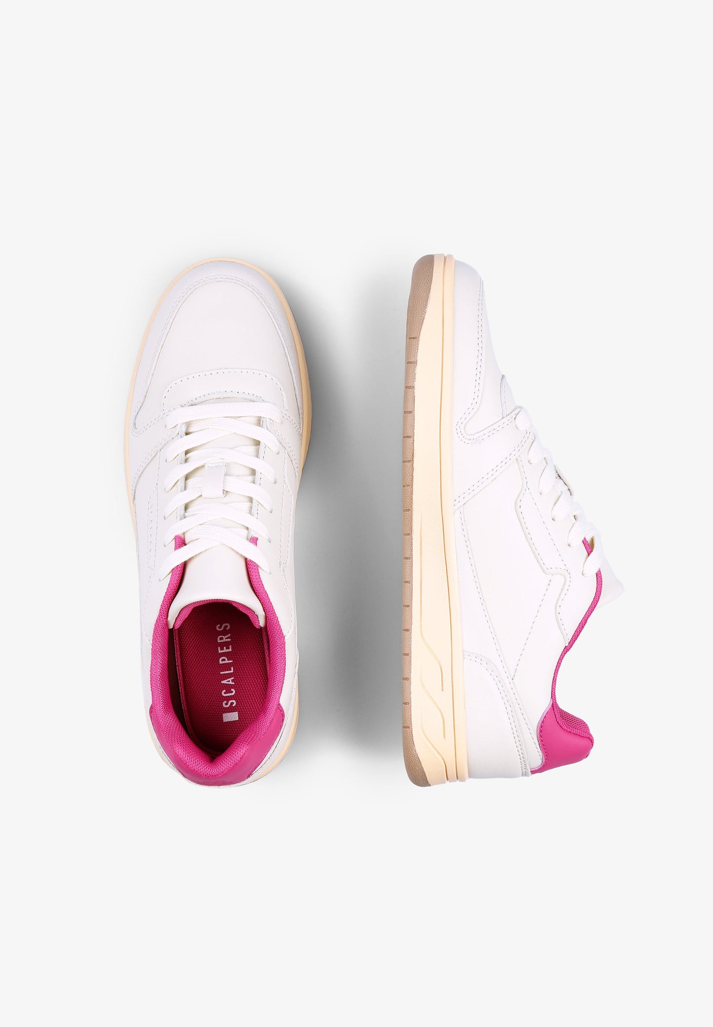 SNEAKERS WITH HEEL DETAIL