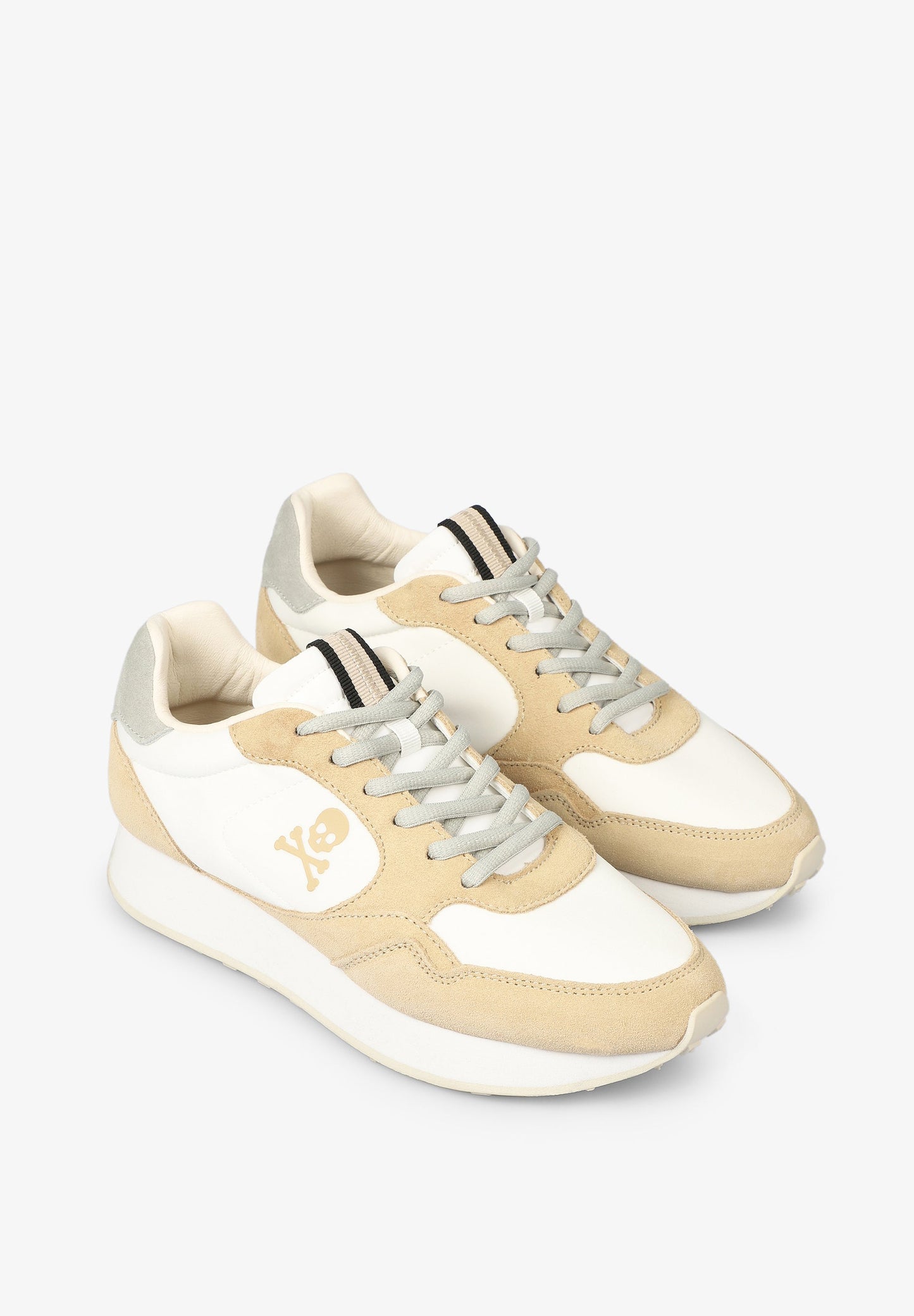 METALLIC SNEAKERS WITH PRONOUNCED SOLE