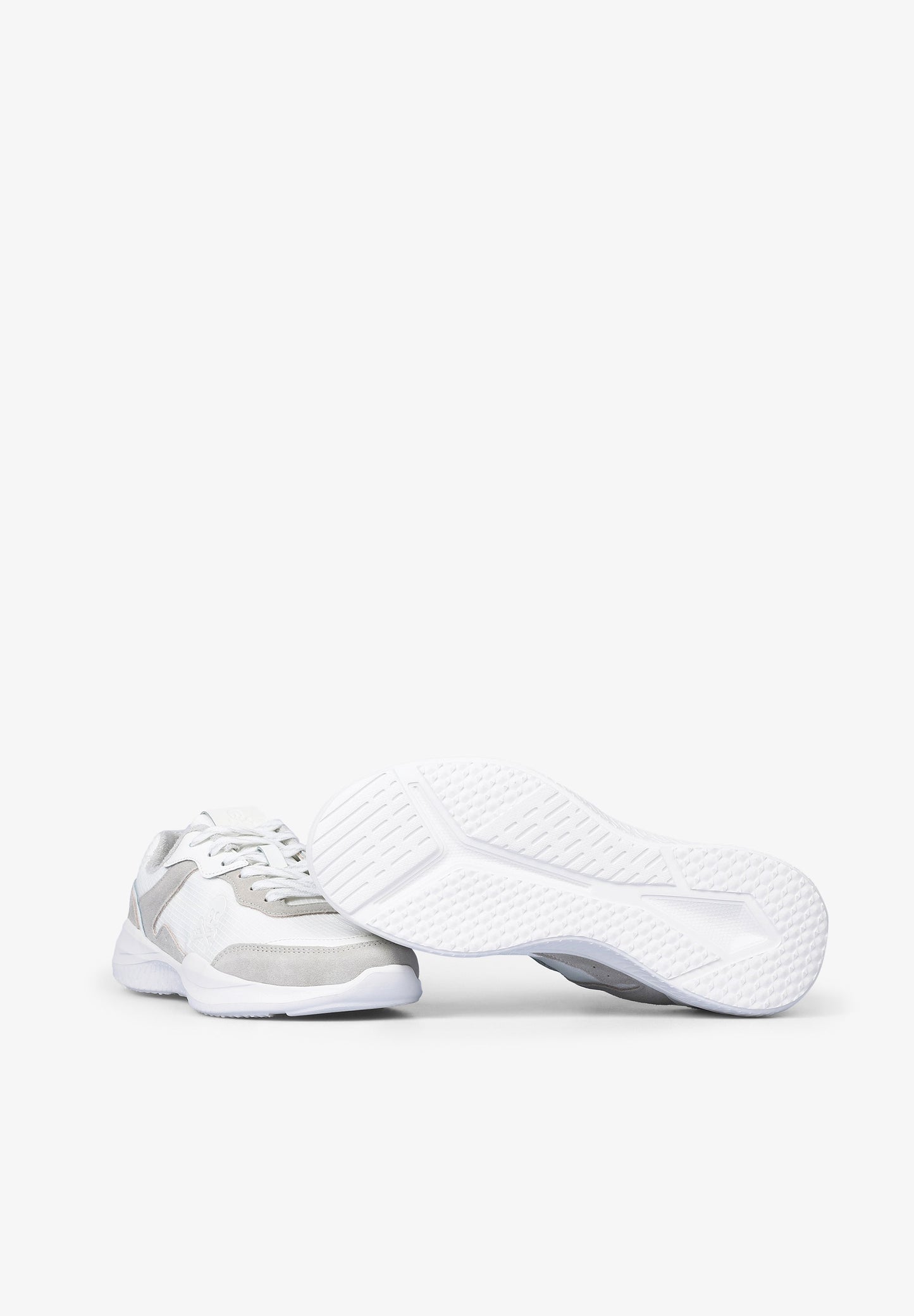 SUEDE SNEAKERS WITH WAVE SOLE