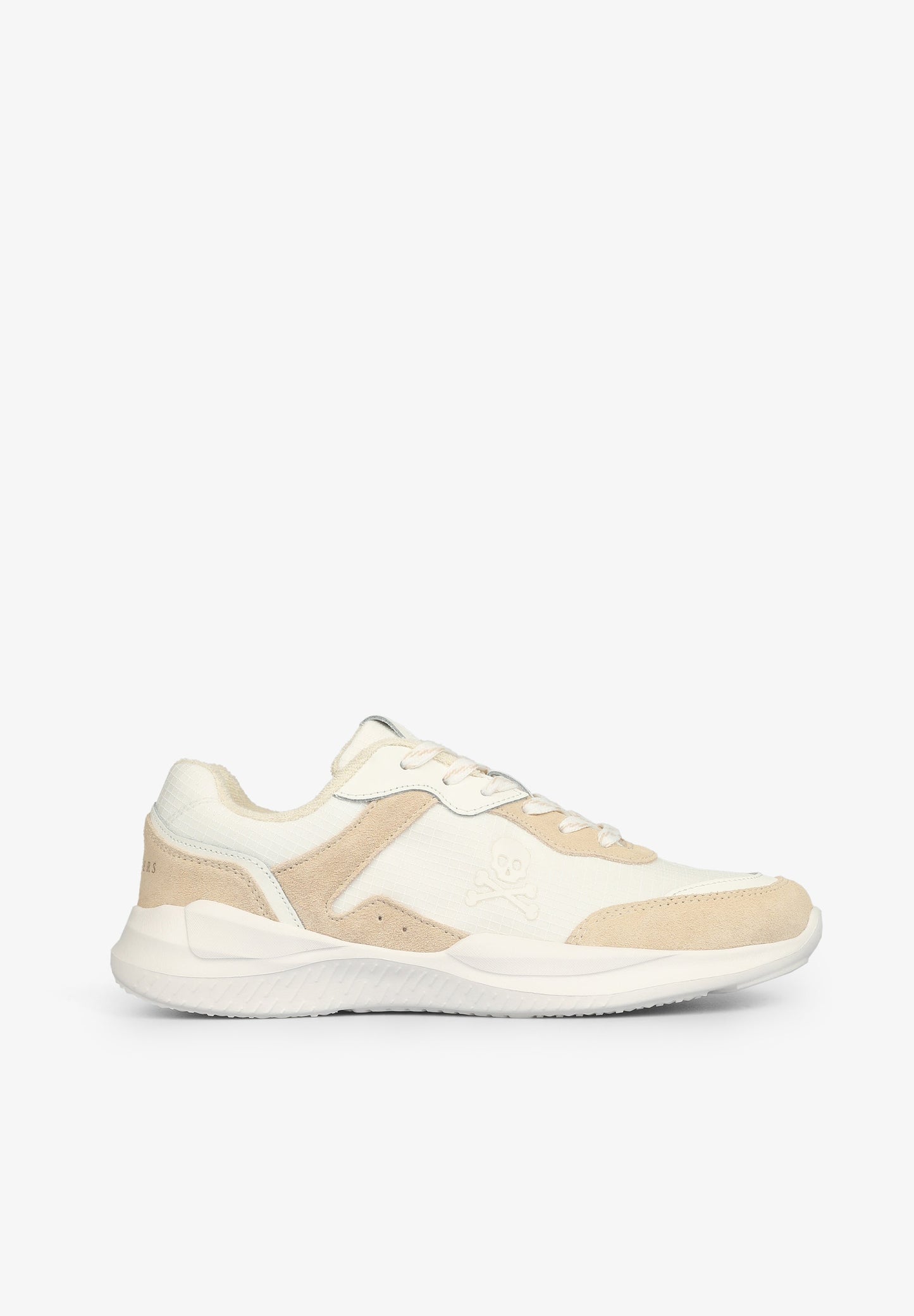 SUEDE SNEAKERS WITH WAVE SOLE