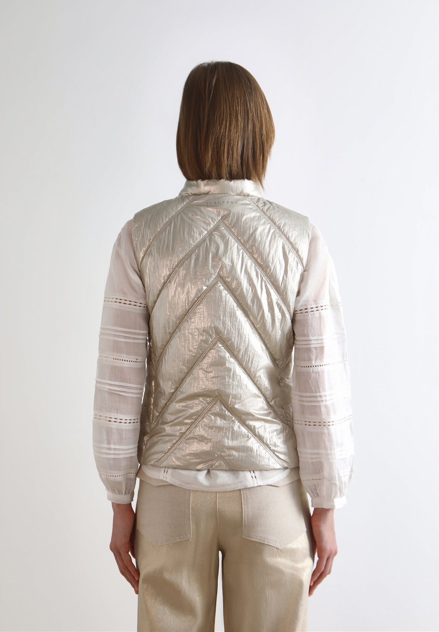 METALLIC VEST