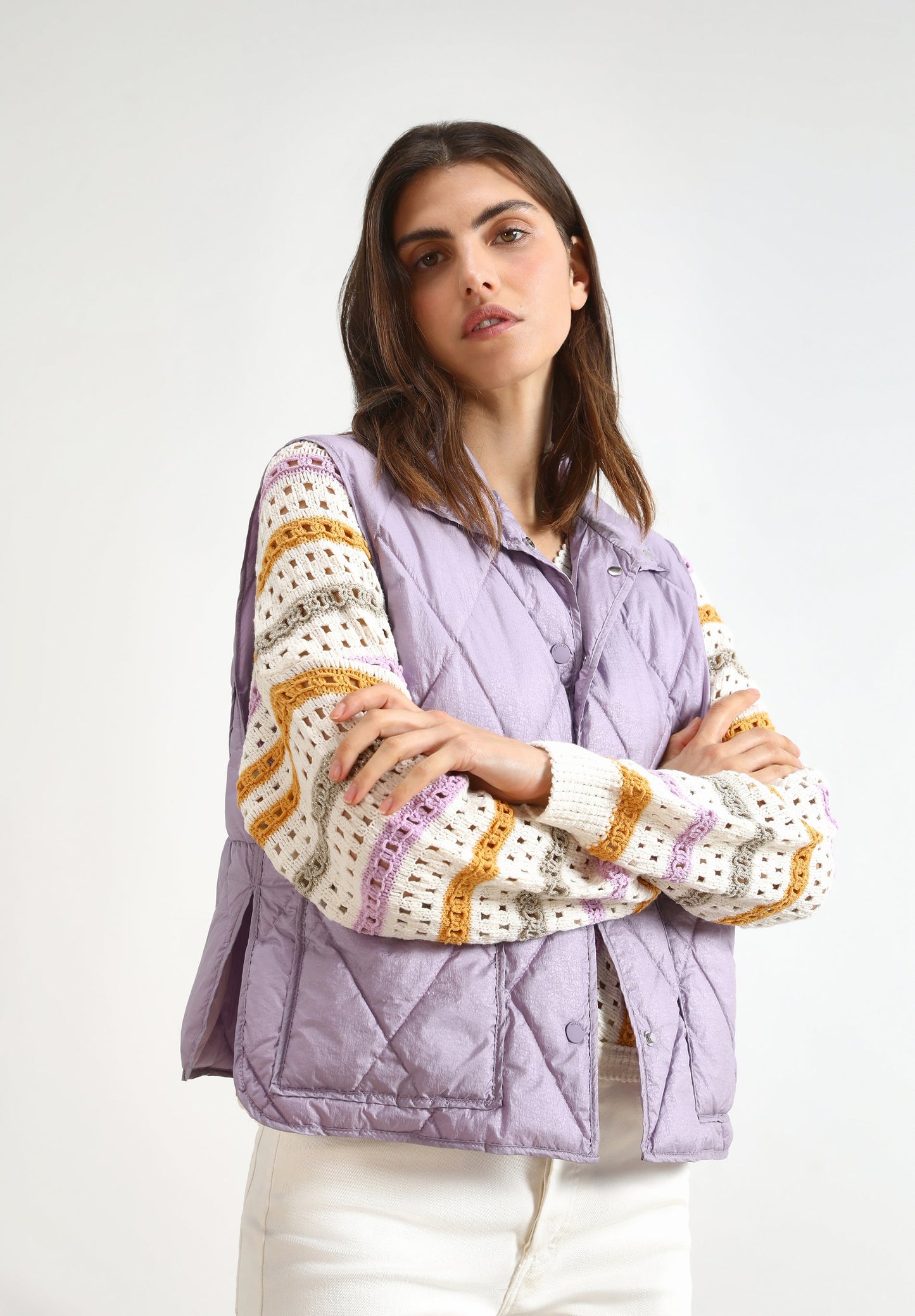 PUFFER VEST WITH POCKETS