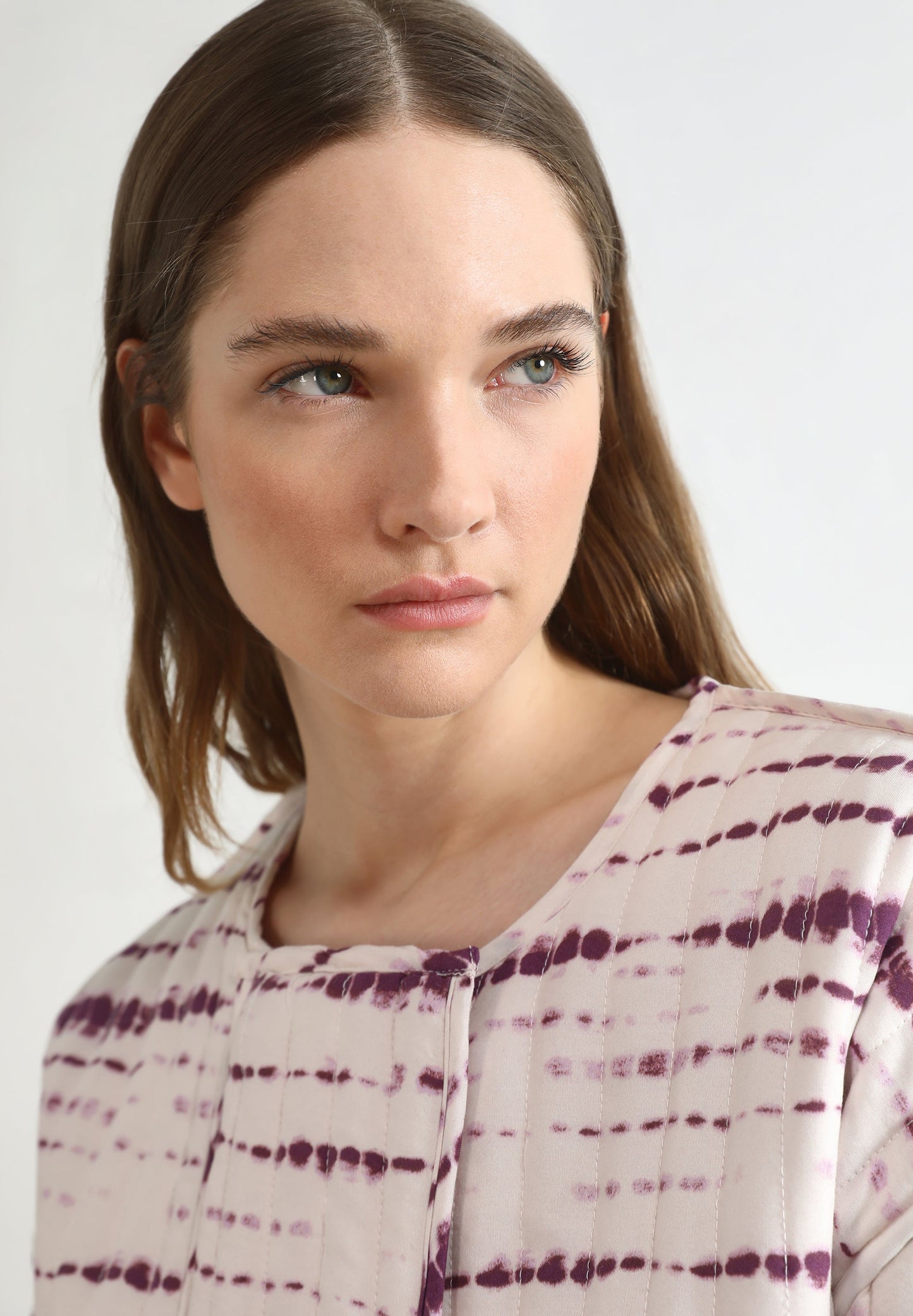 TIE-DYE STRIPED JACKET