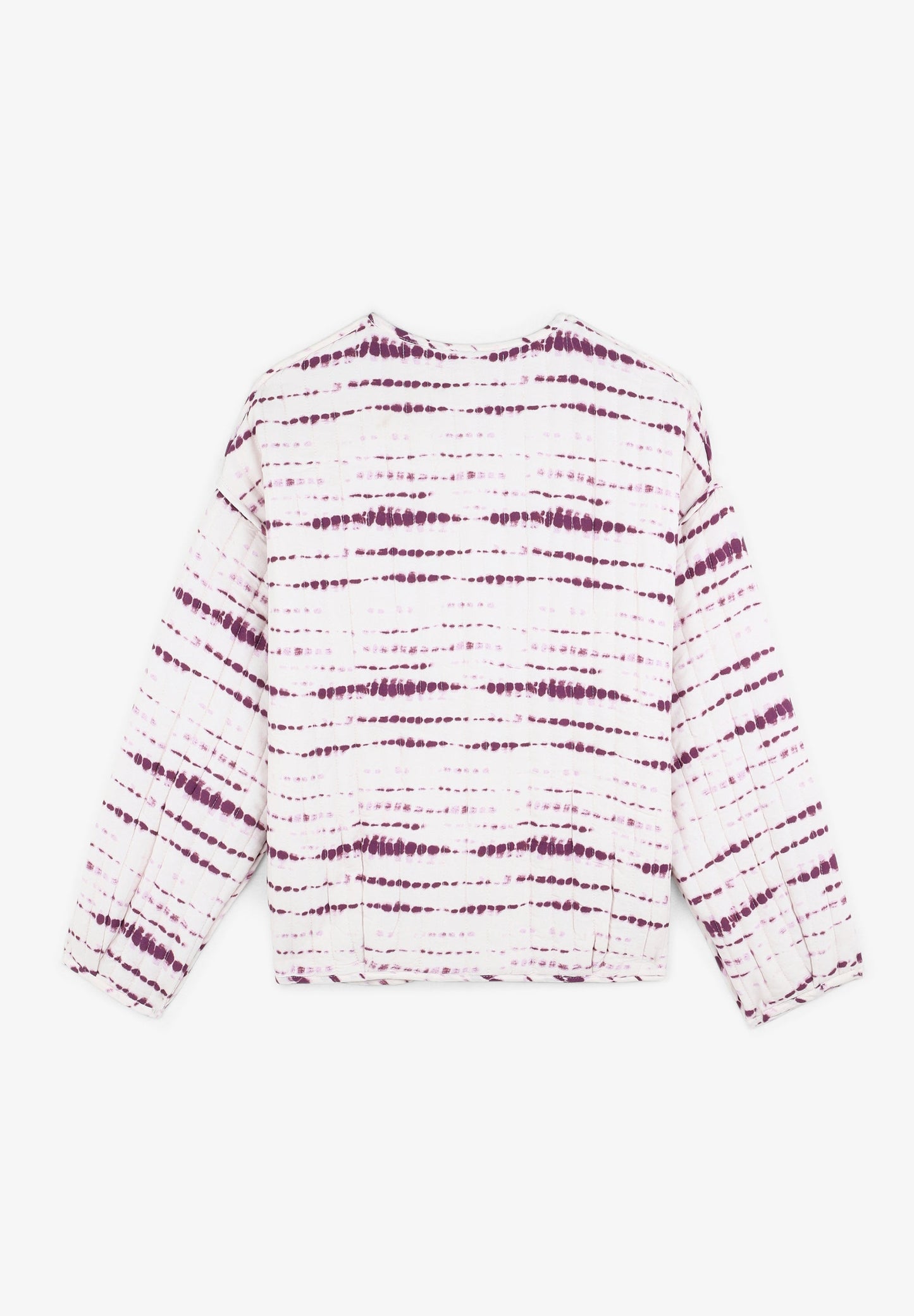 TIE-DYE STRIPED JACKET