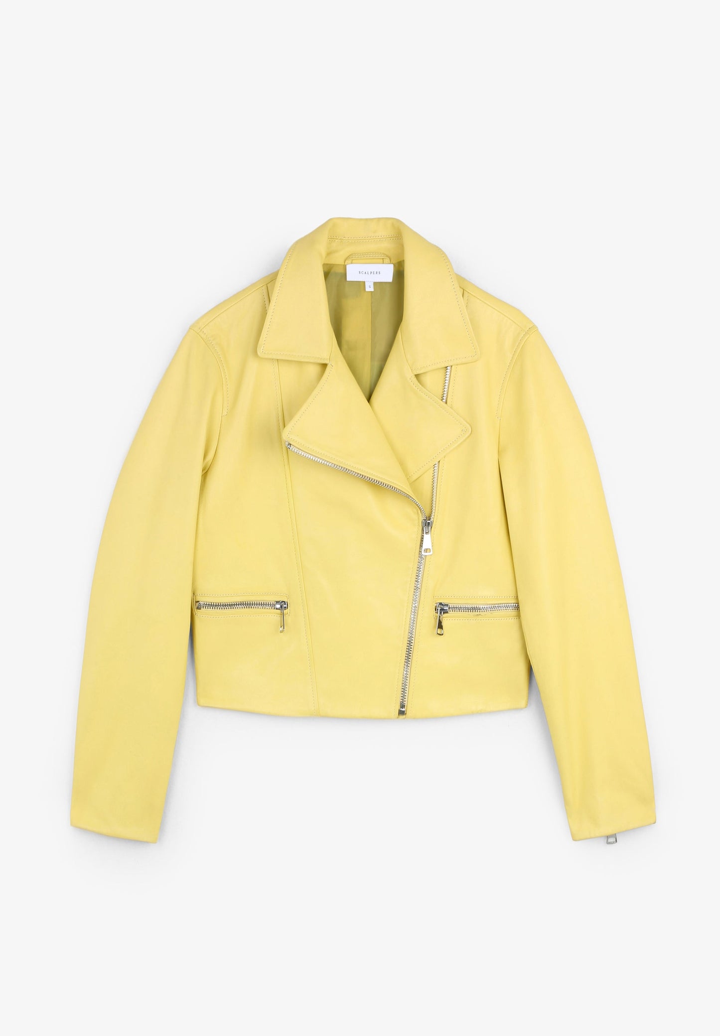 BIKER JACKET WITH ZIPS