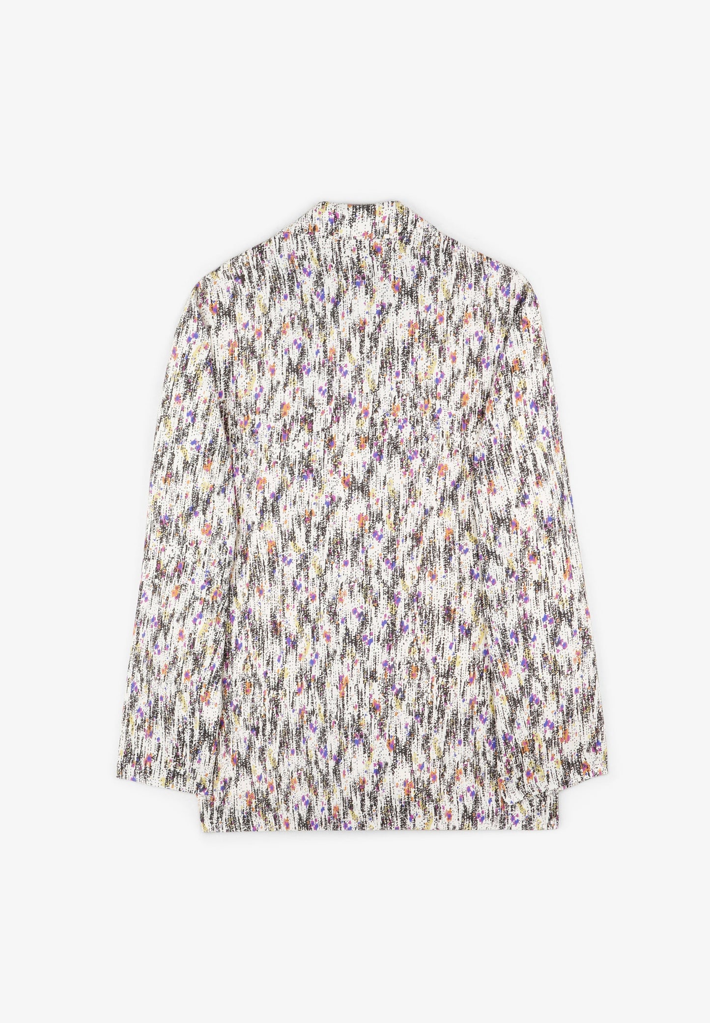 MULTICOLOURED LINEN BLAZER