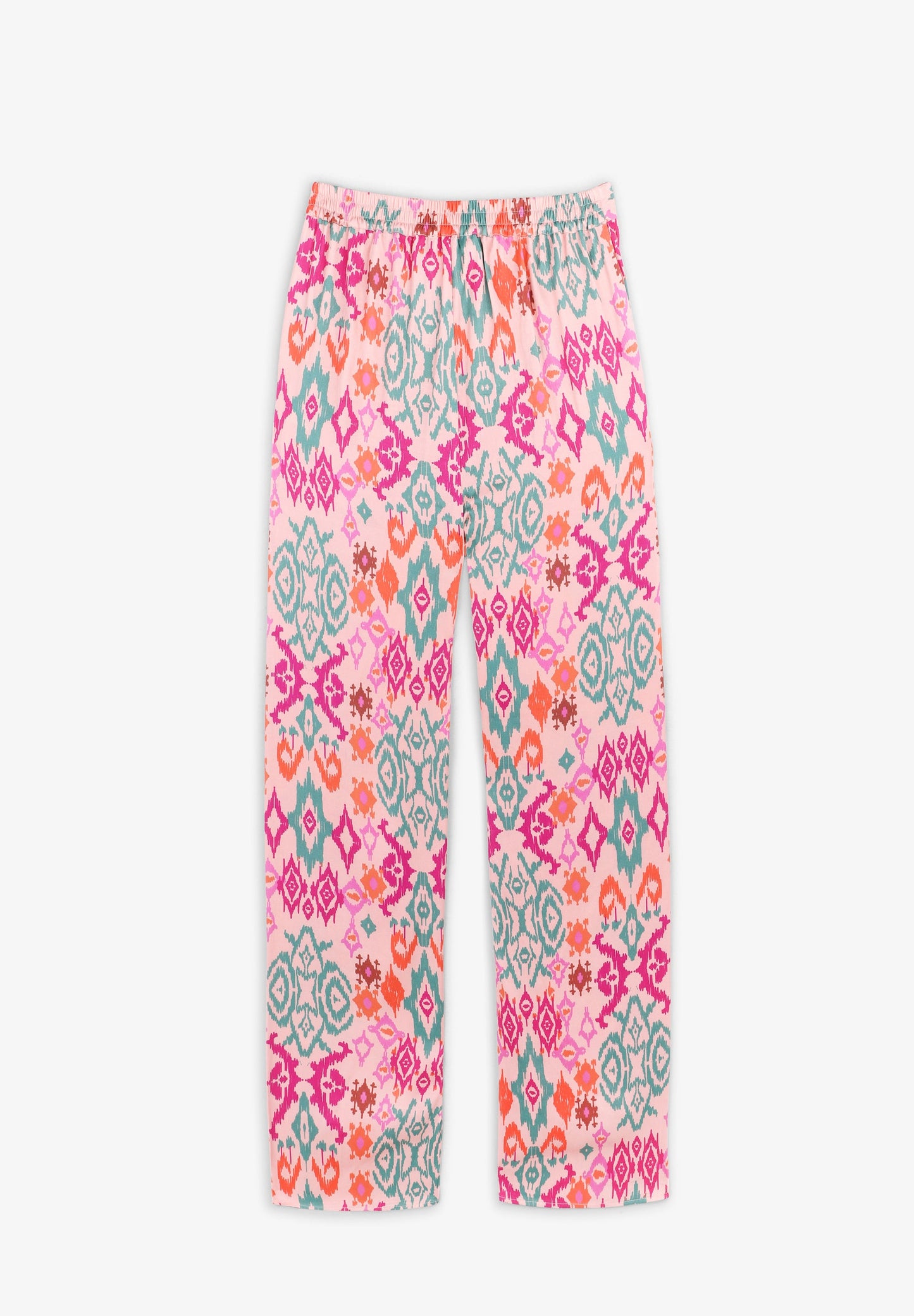 FLOWING PRINTED TROUSERS