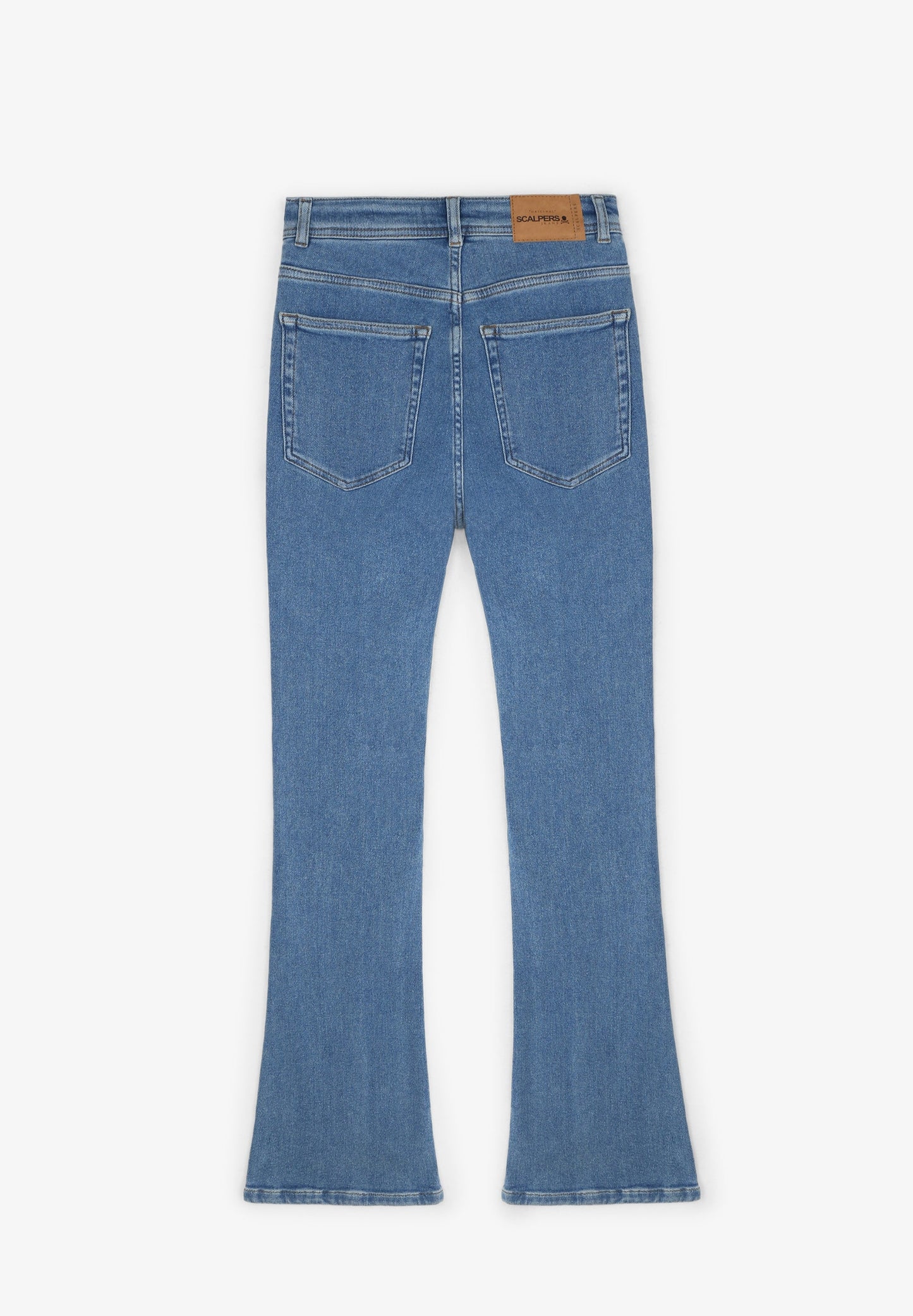 BOOTCUT JEANS WITH SEAM DETAILS