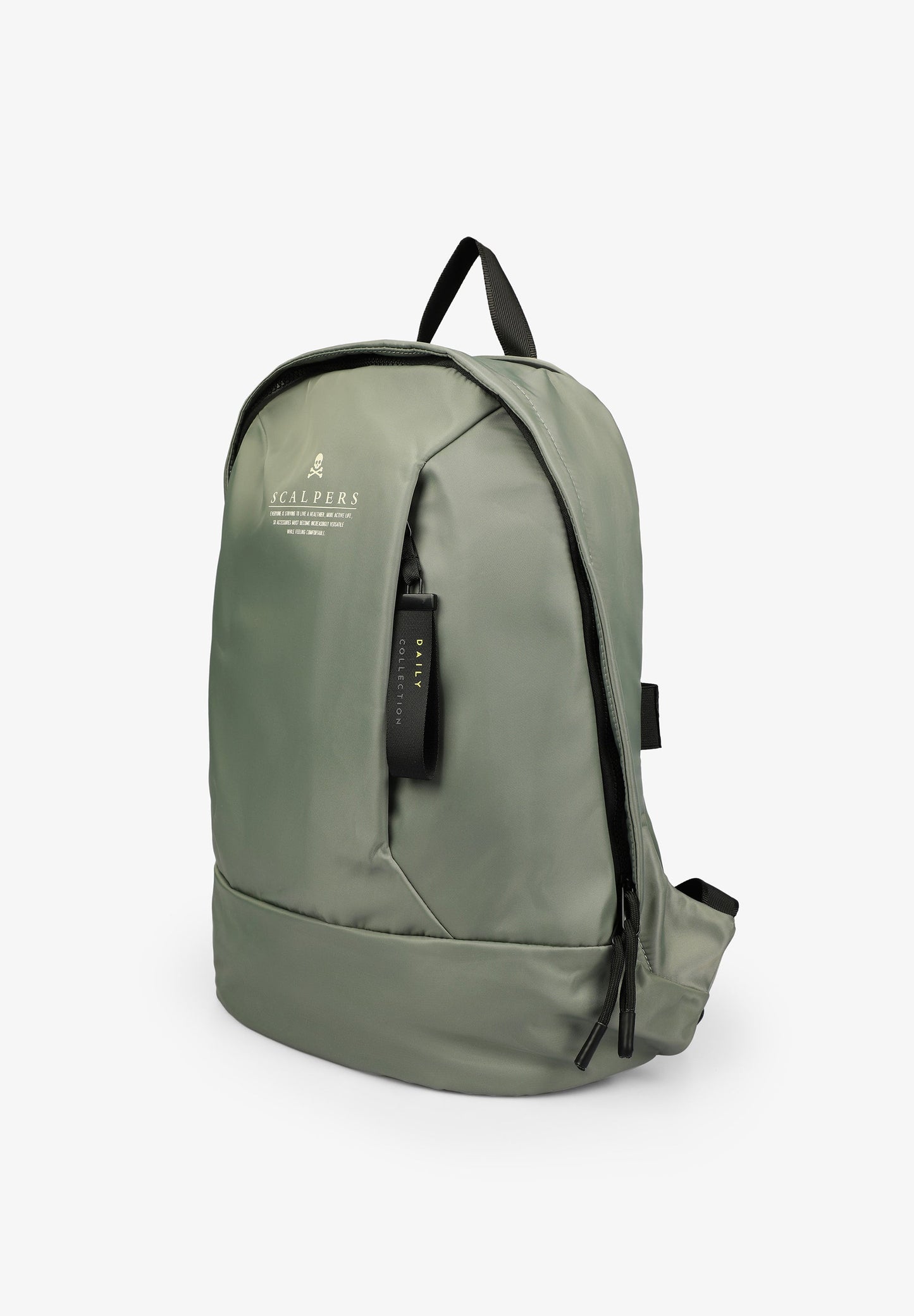 BACKPACK WITH FRONT ZIPPED POCKET