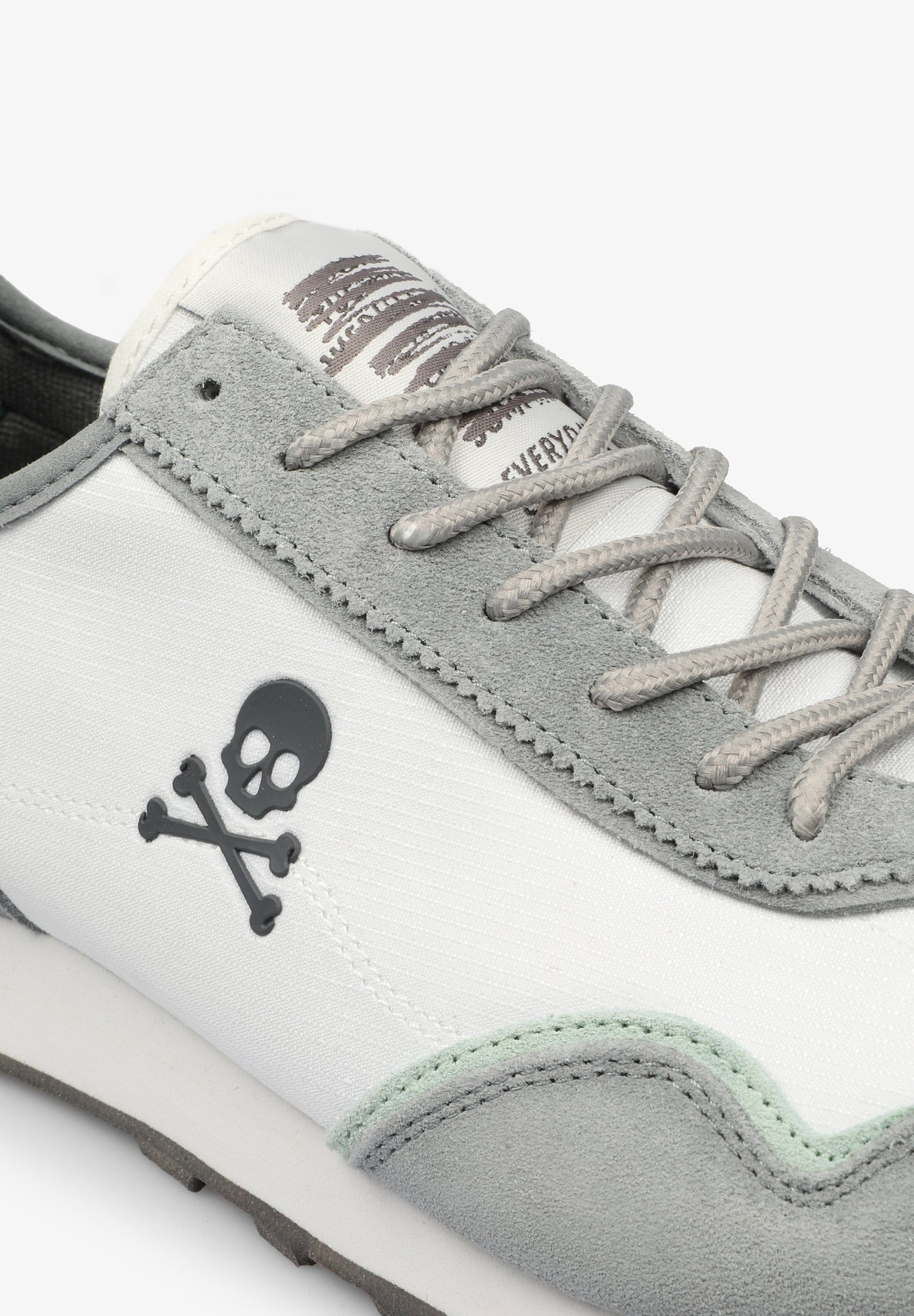 LEATHER AND SUEDE SNEAKERS