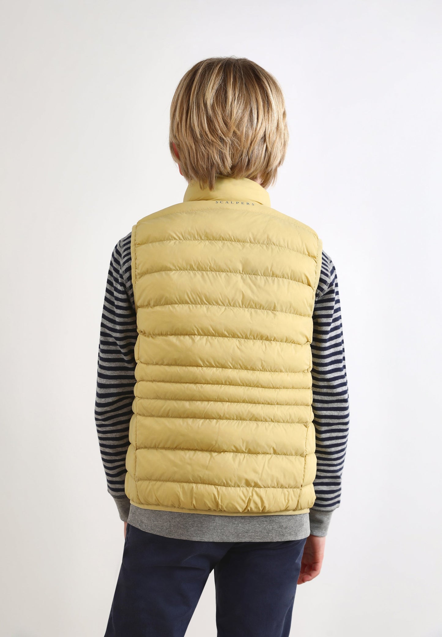 PUFFER VEST WITH SKULL