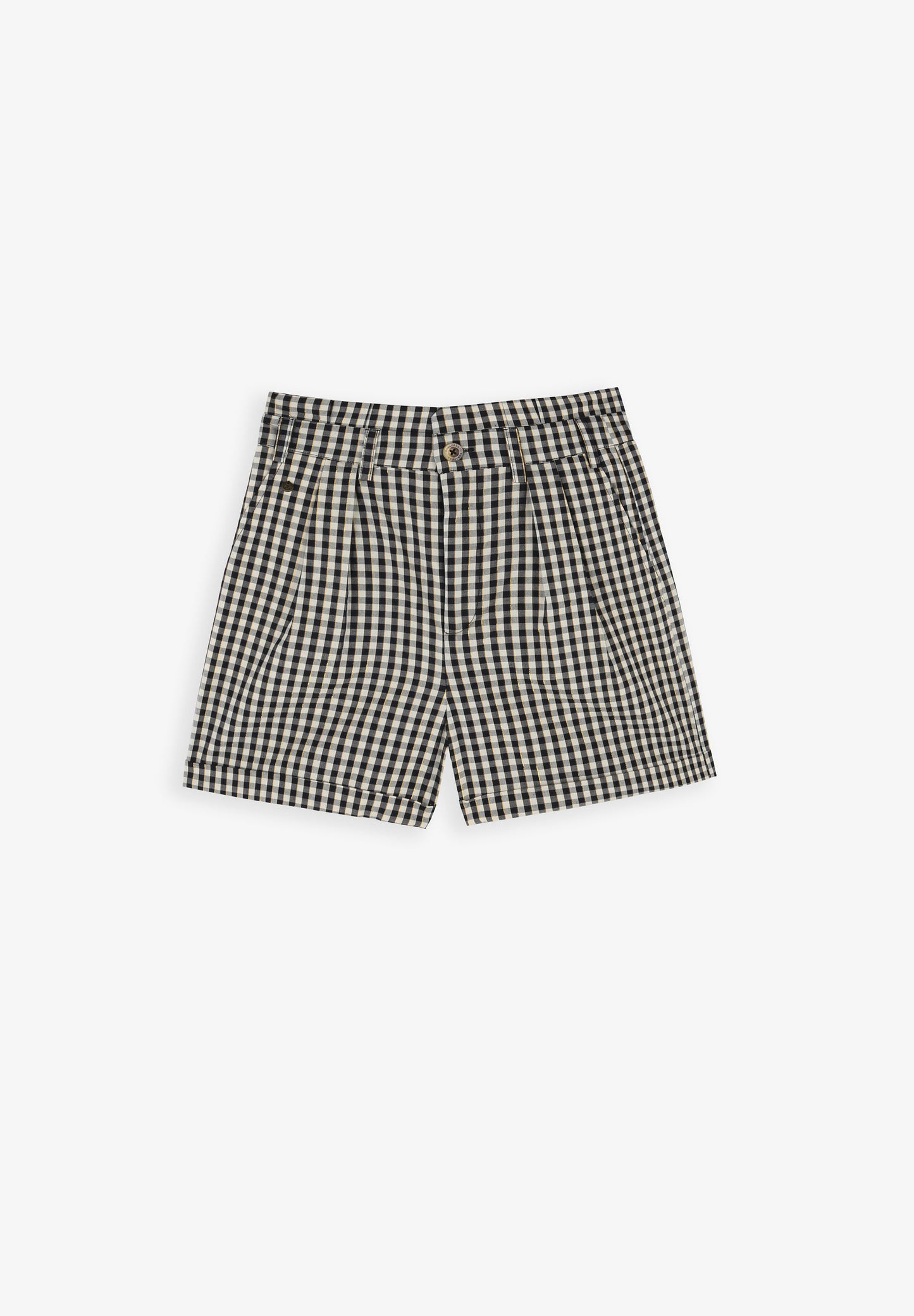 GINGHAM BERMUDA SHORT